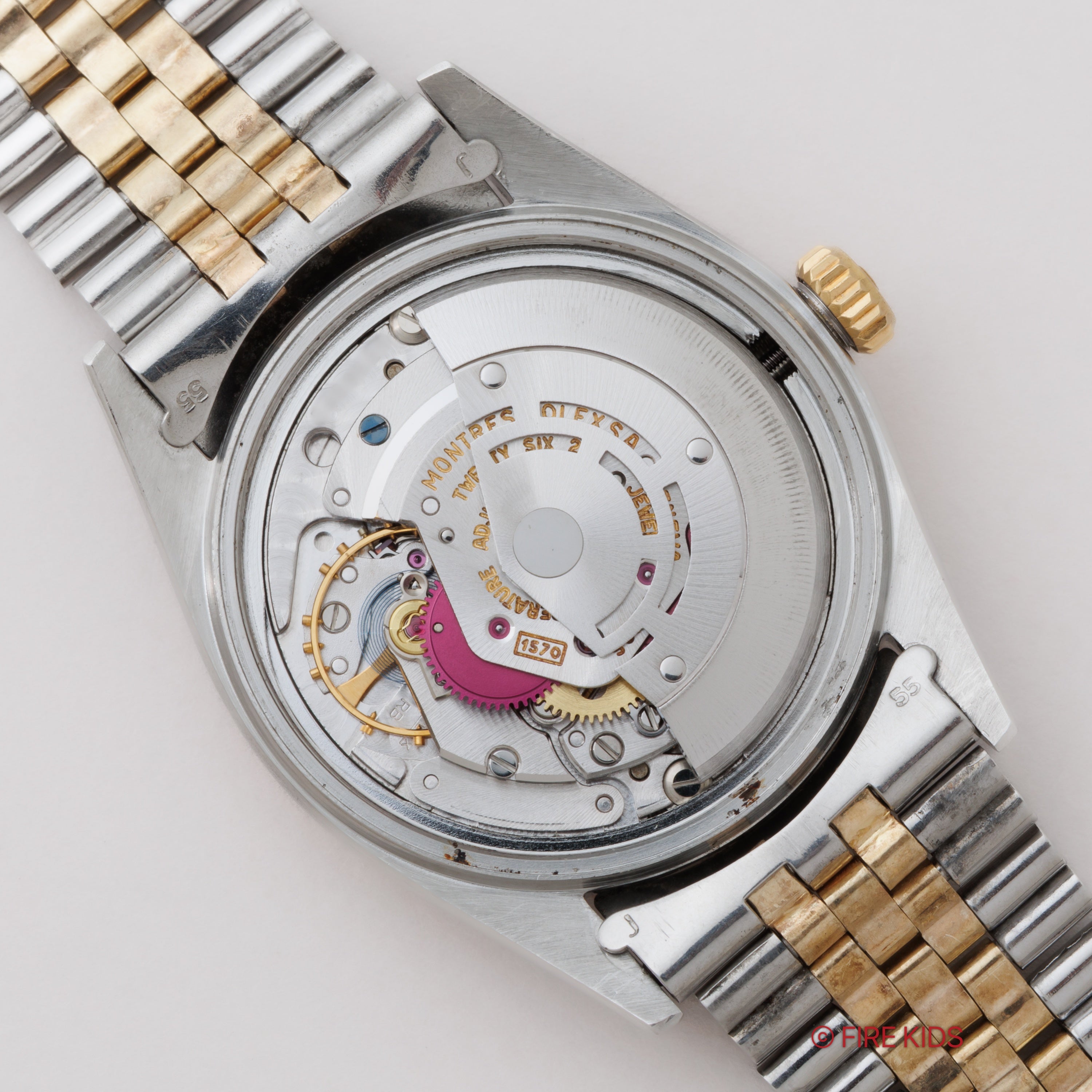 ロレックス デイトジャスト コンビ 1969年製 Ref.1601 モザイクダイヤル