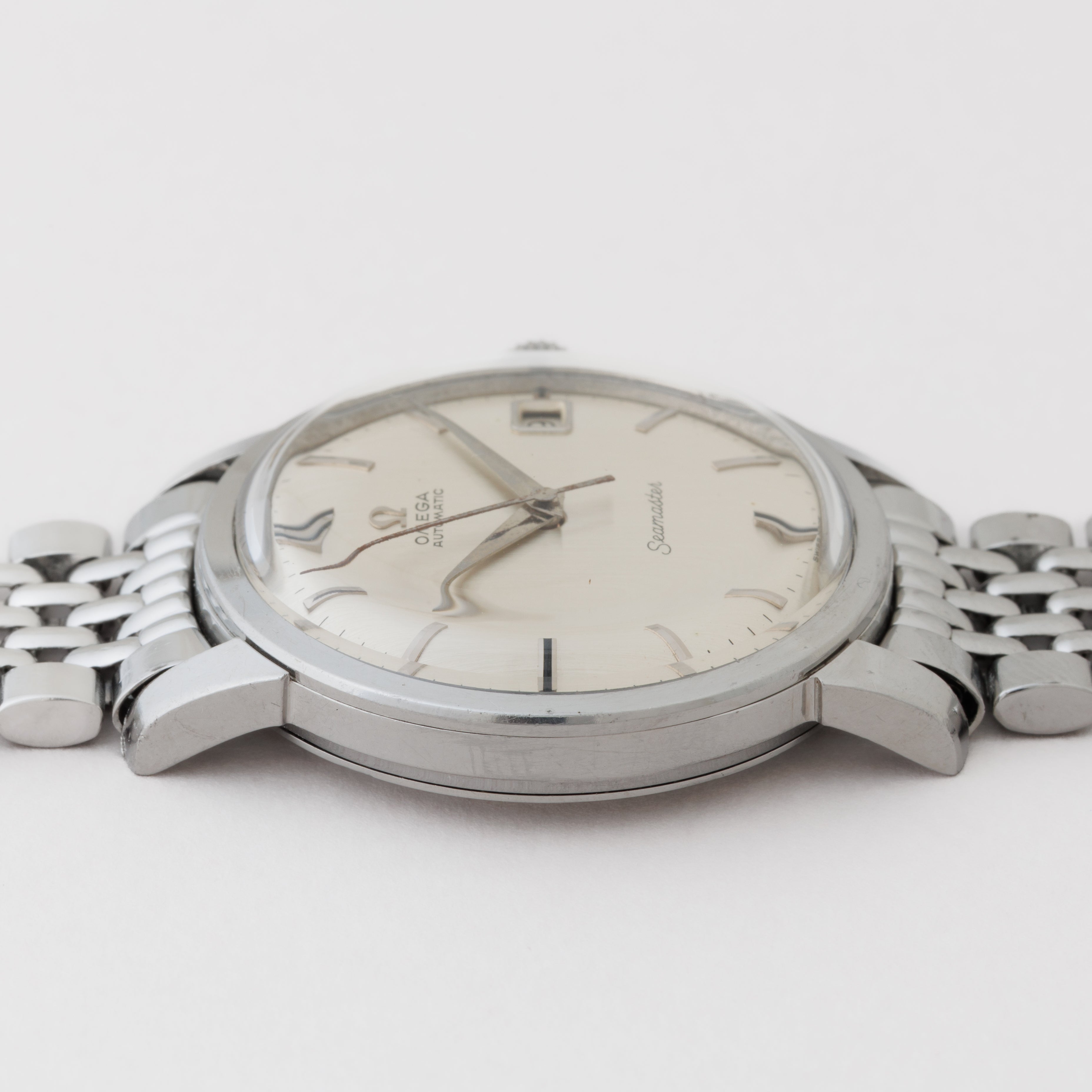 オメガ シーマスター 1965年製 Ref.166011 シルバーダイヤル 純正ブレス付き
