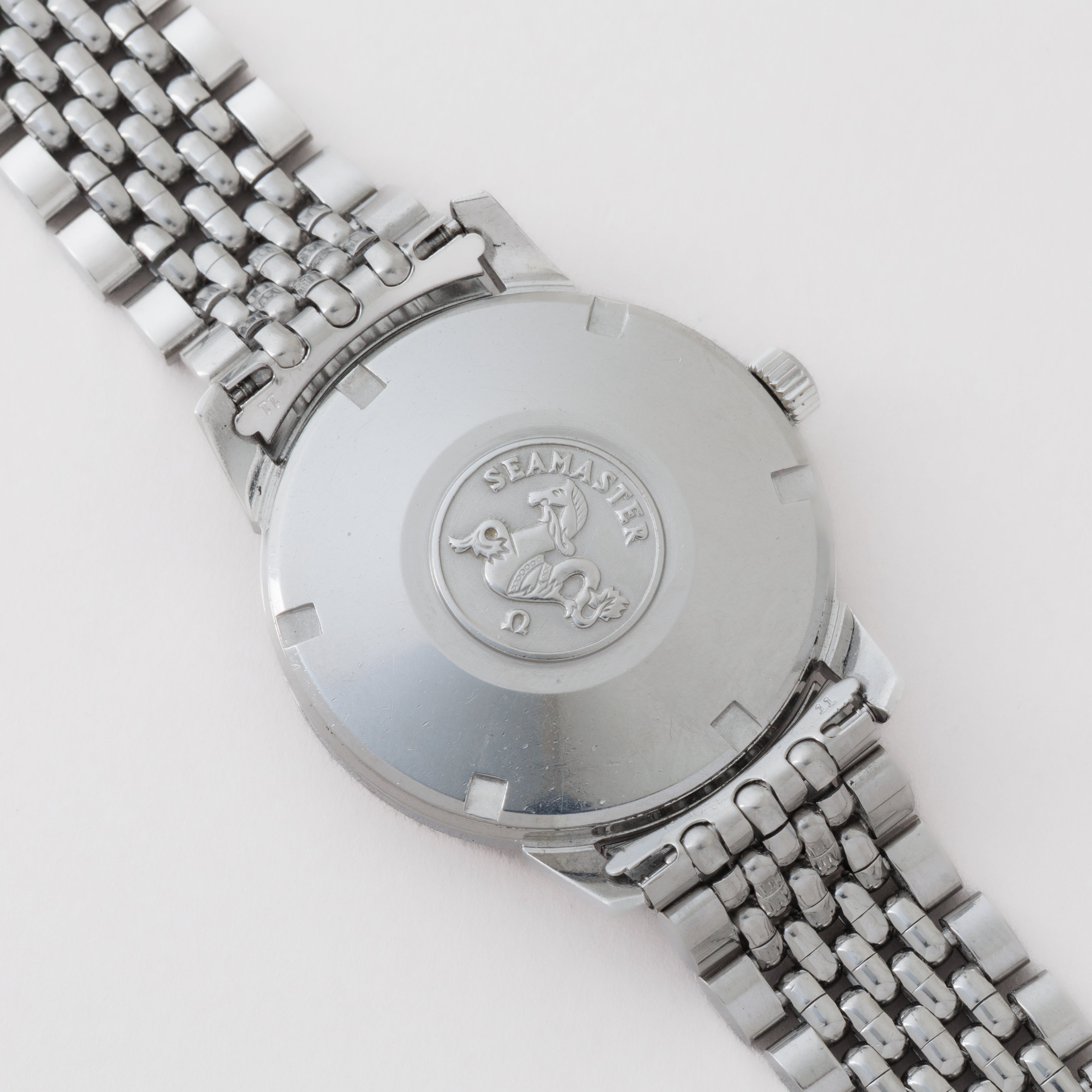 オメガ シーマスター 1965年製 Ref.166011 シルバーダイヤル 純正ブレス付き