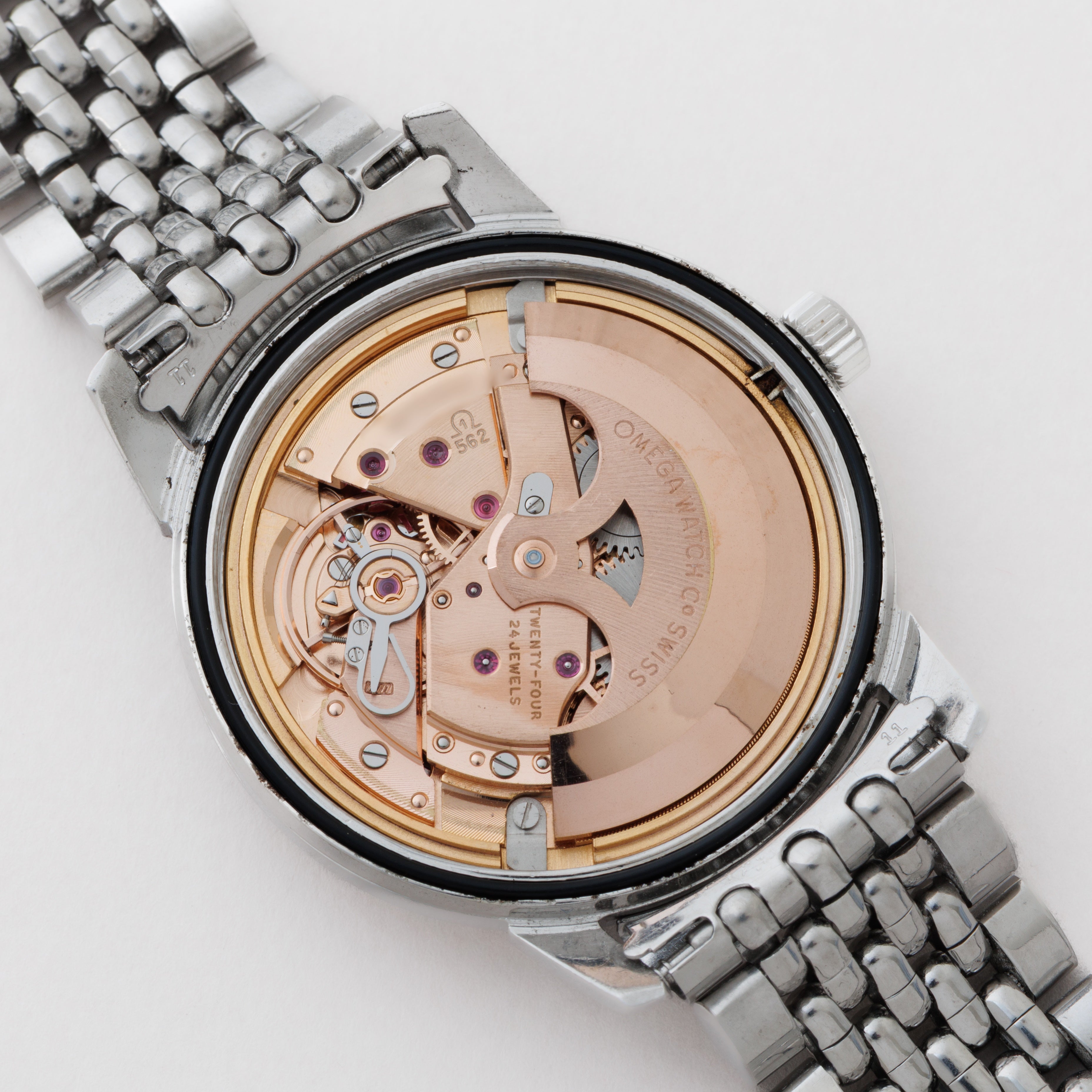 オメガ シーマスター 1965年製 Ref.166011 シルバーダイヤル 純正ブレス付き
