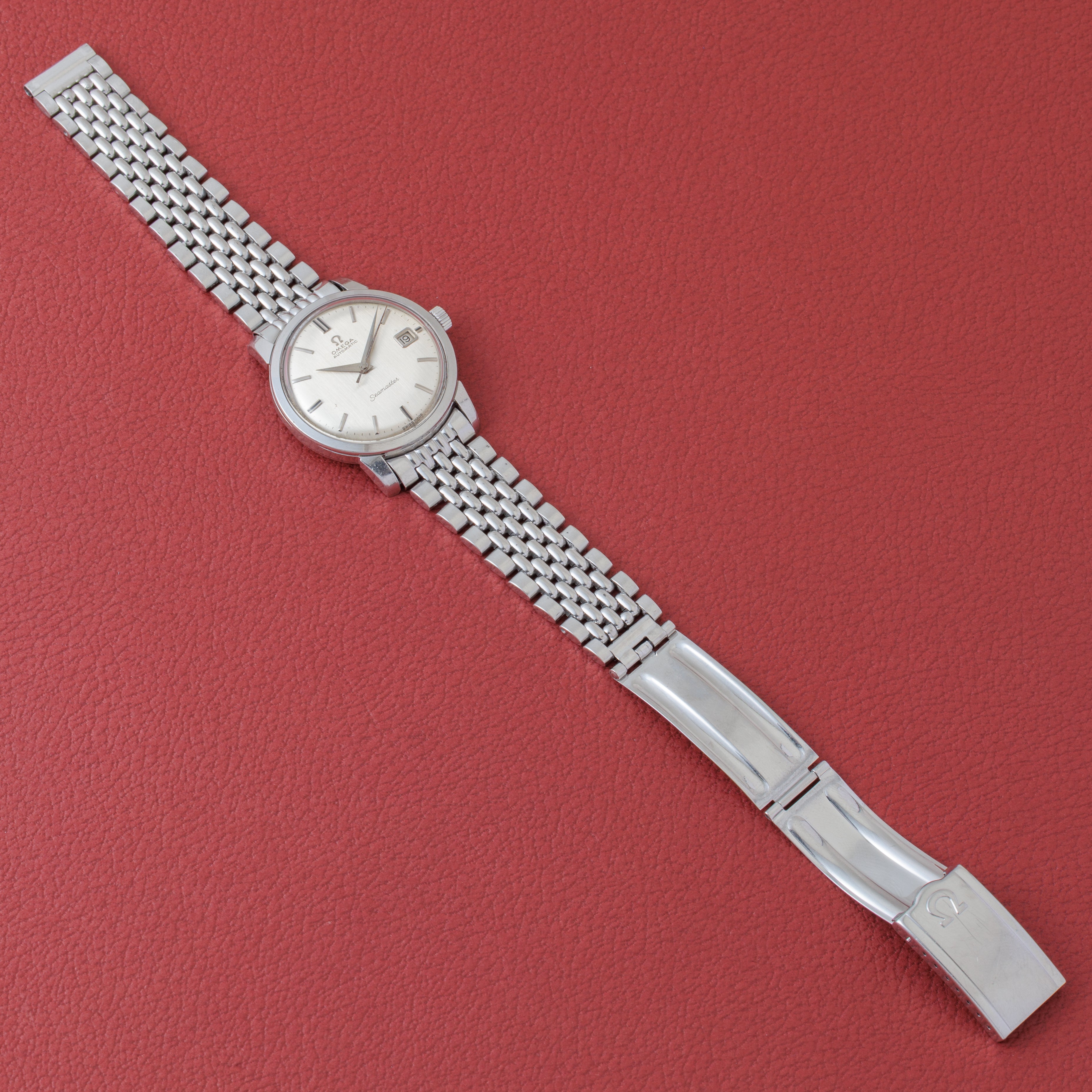 オメガ シーマスター 1965年製 Ref.166011 シルバーダイヤル 純正ブレス付き
