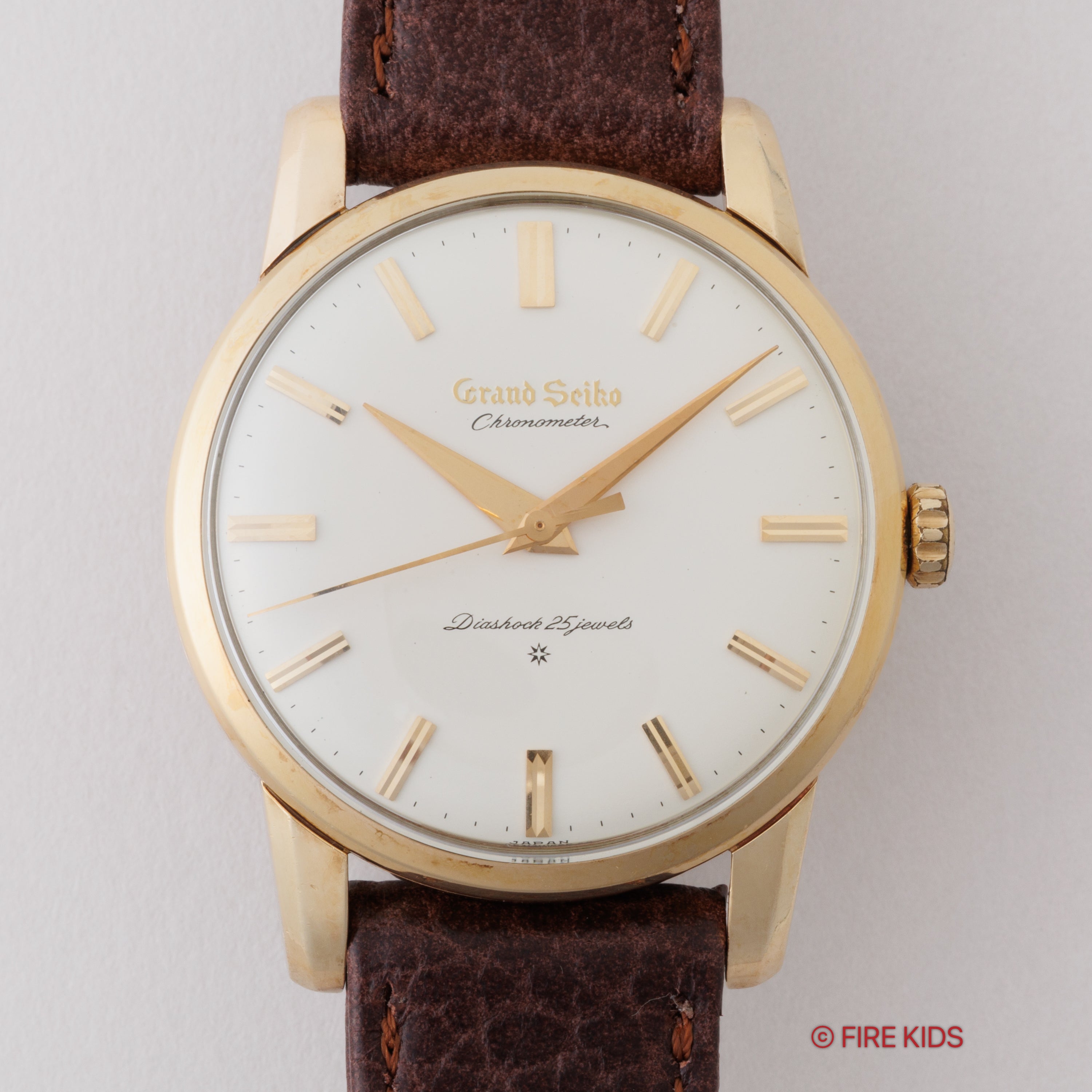 グランドセイコー ファーストモデル 手巻き 1962年製 アップライト文字盤