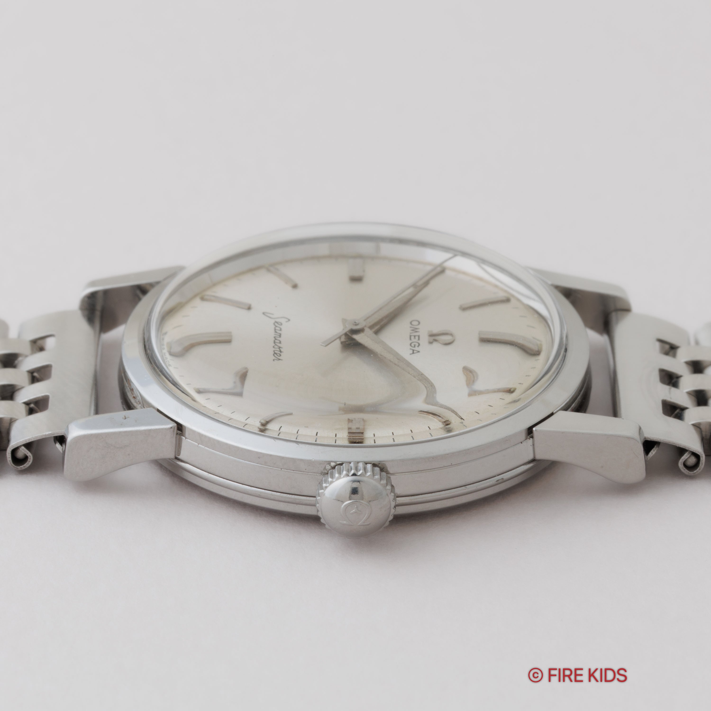 オメガ シーマスター 手巻き 1958年製 シルバーダイヤル Ref.2964 1 SC Cal.520