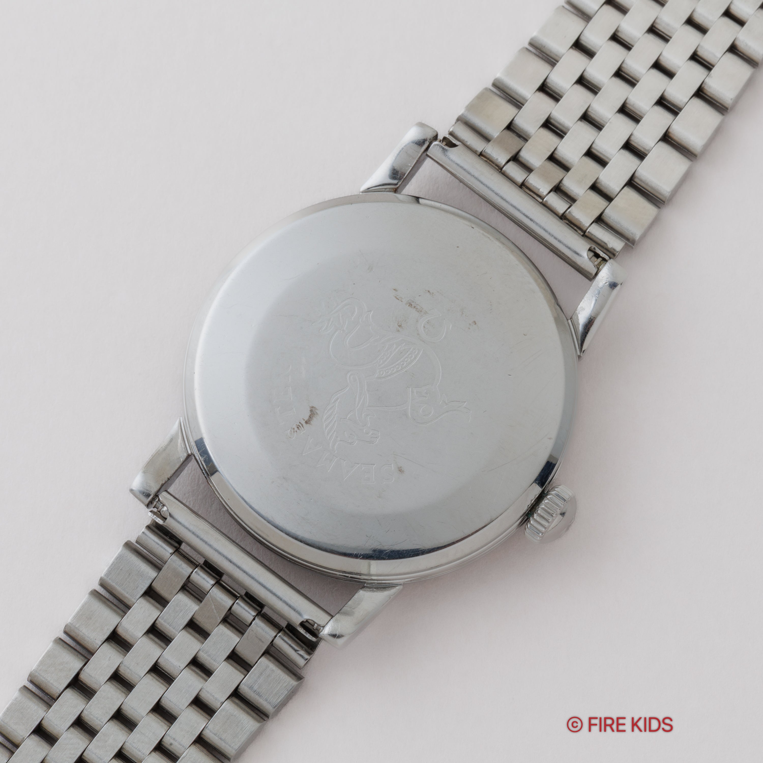 オメガ シーマスター 手巻き 1958年製 シルバーダイヤル Ref