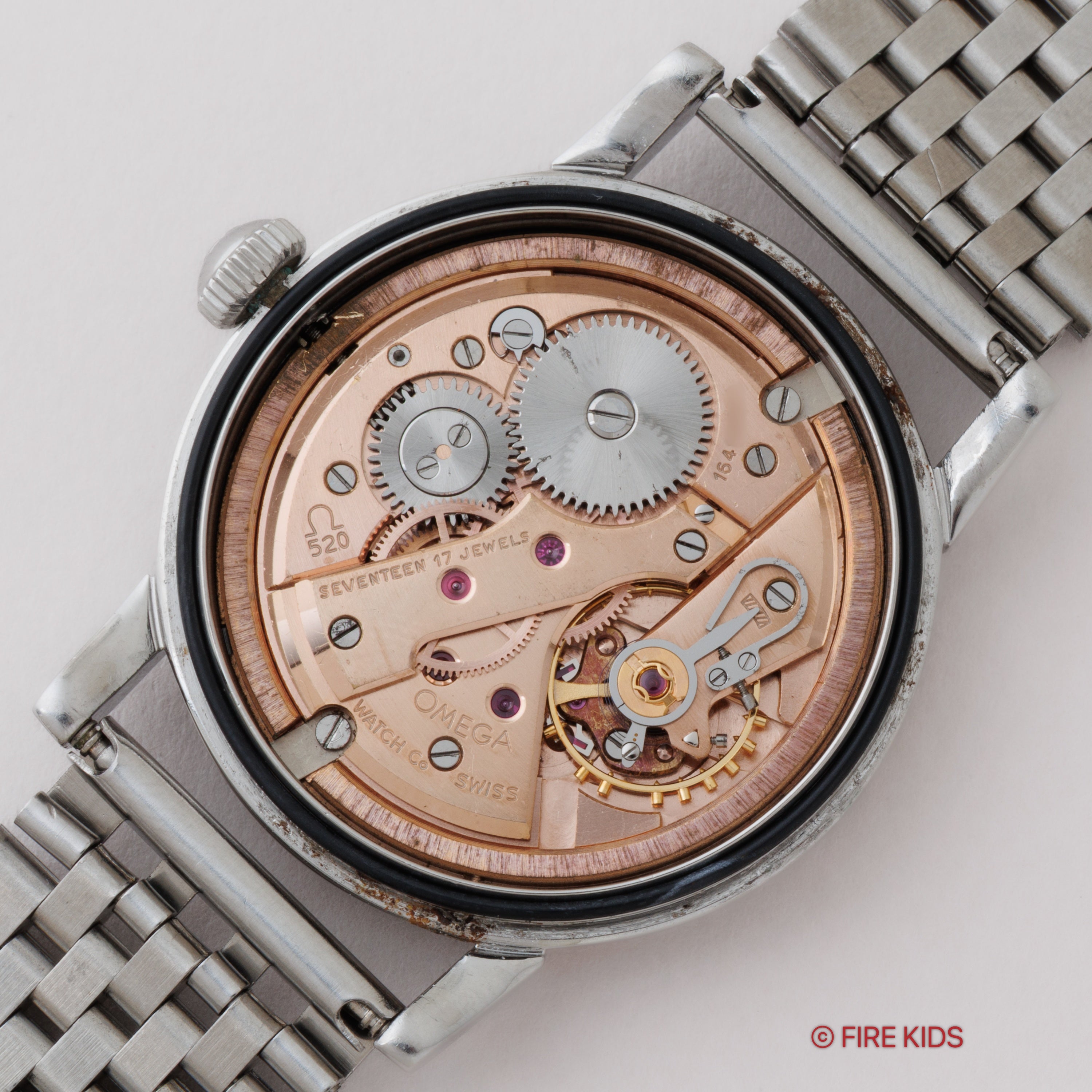 オメガ シーマスター 手巻き 1958年製 シルバーダイヤル Ref.2964 1 SC Cal.520