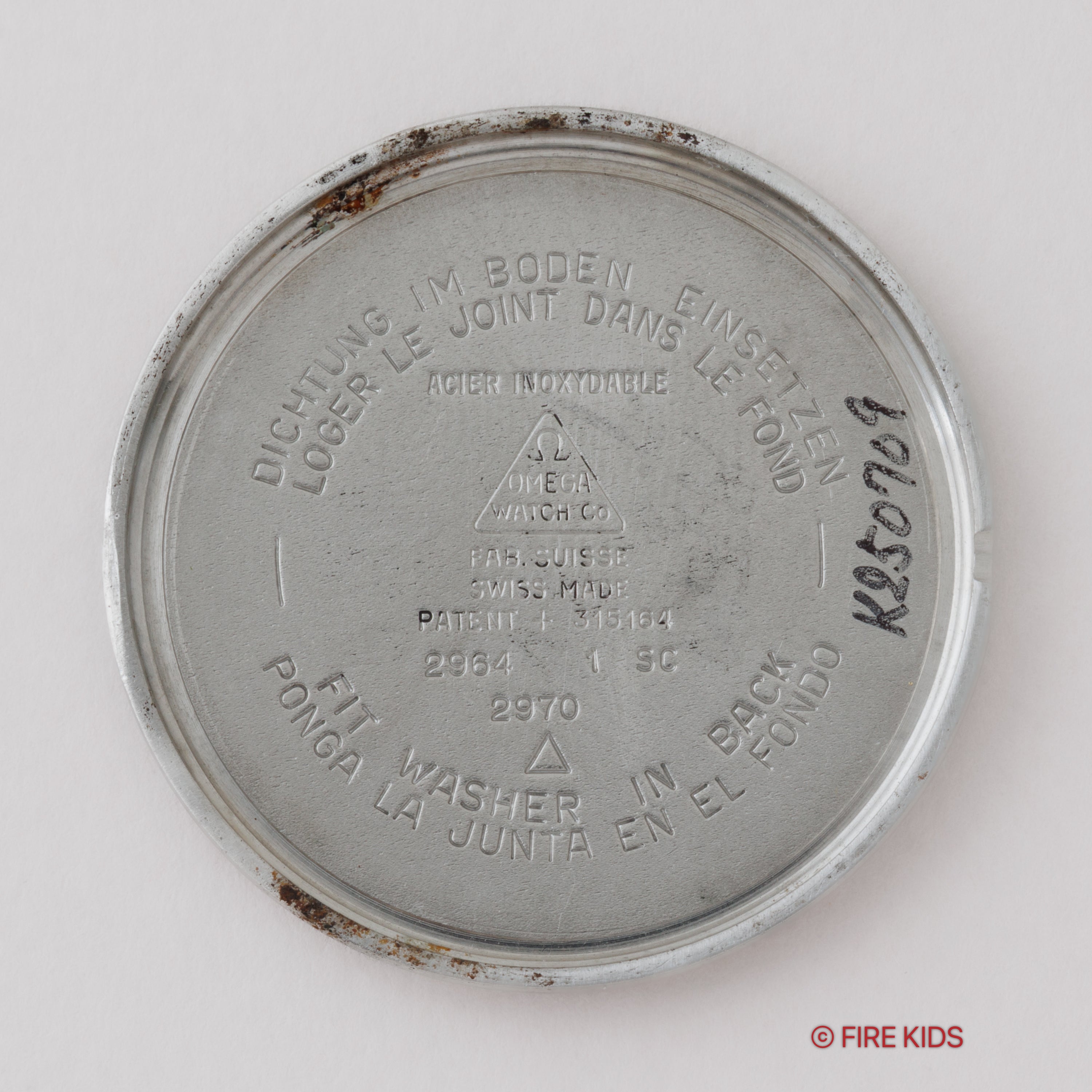 オメガ シーマスター 手巻き 1958年製 シルバーダイヤル Ref.2964 1 SC Cal.520