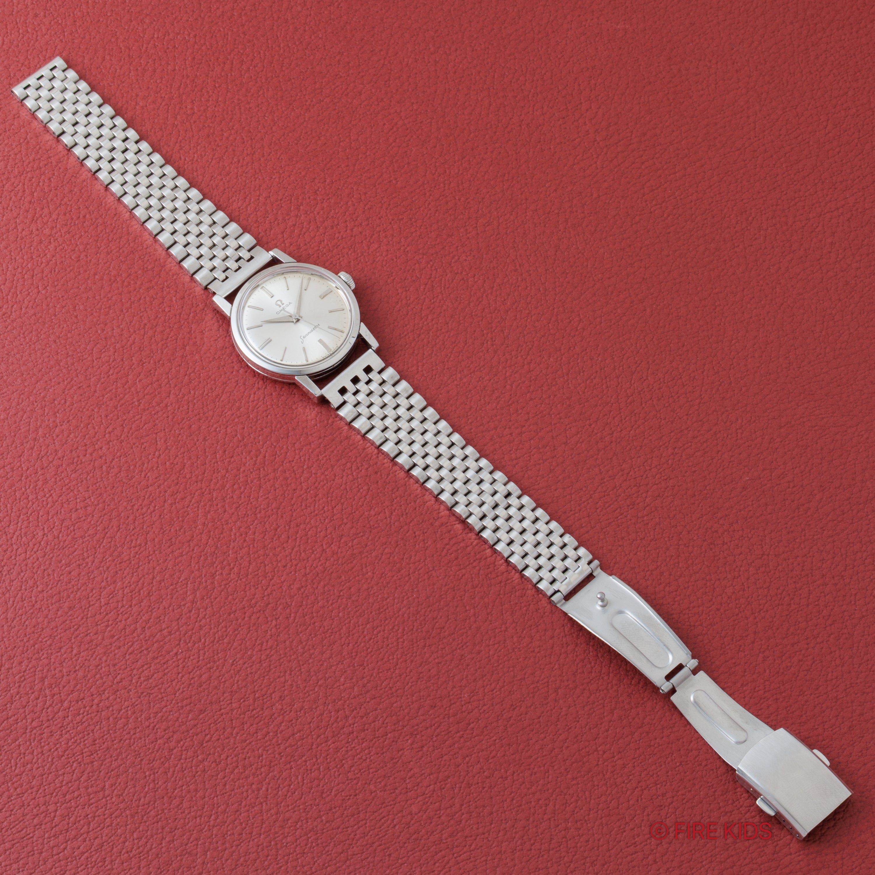 オメガ シーマスター 手巻き 1958年製 シルバーダイヤル Ref.2964 1 SC Cal.520