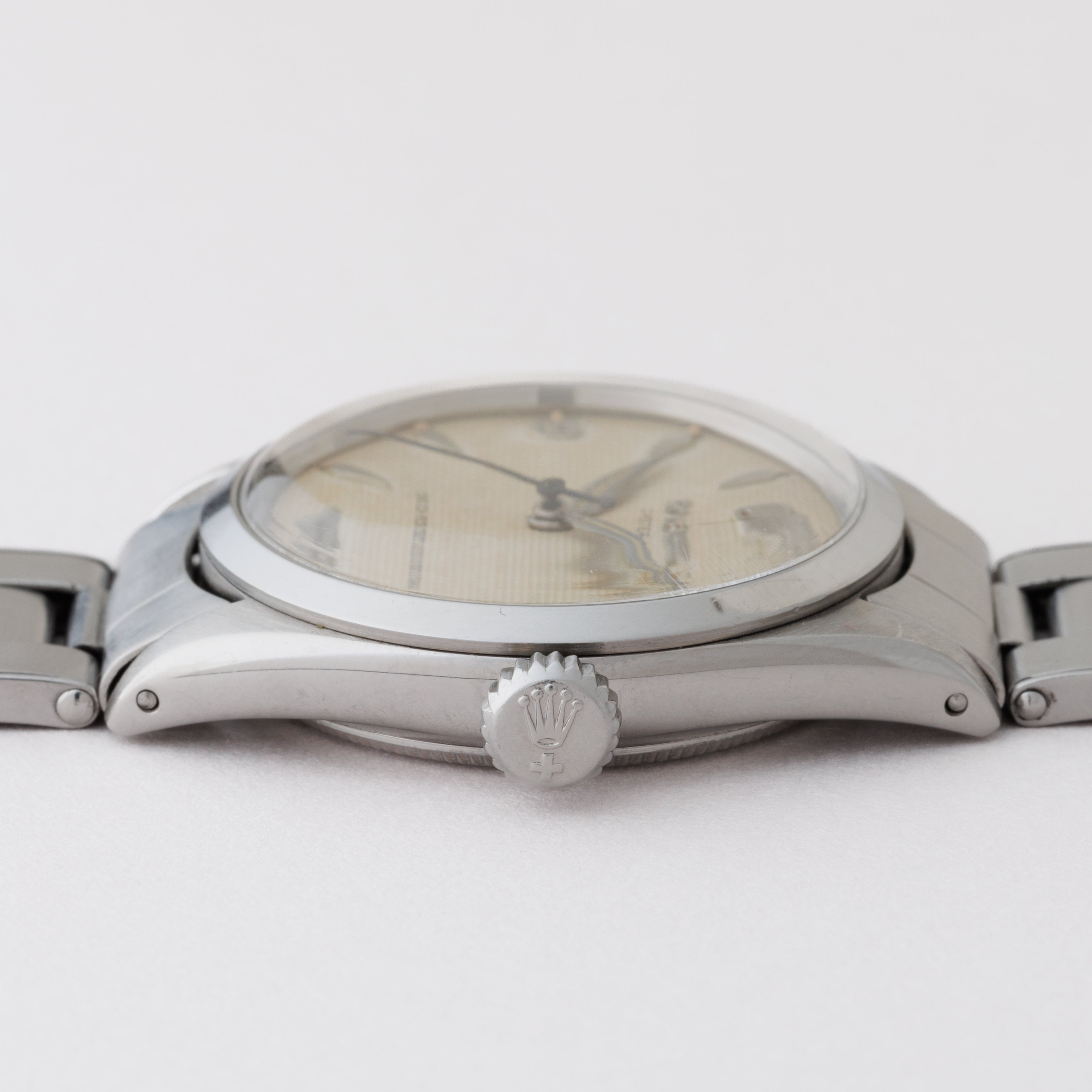 ロレックス オイスター 手巻き 1955年製 Ref.6246 ギョウシェ飛び