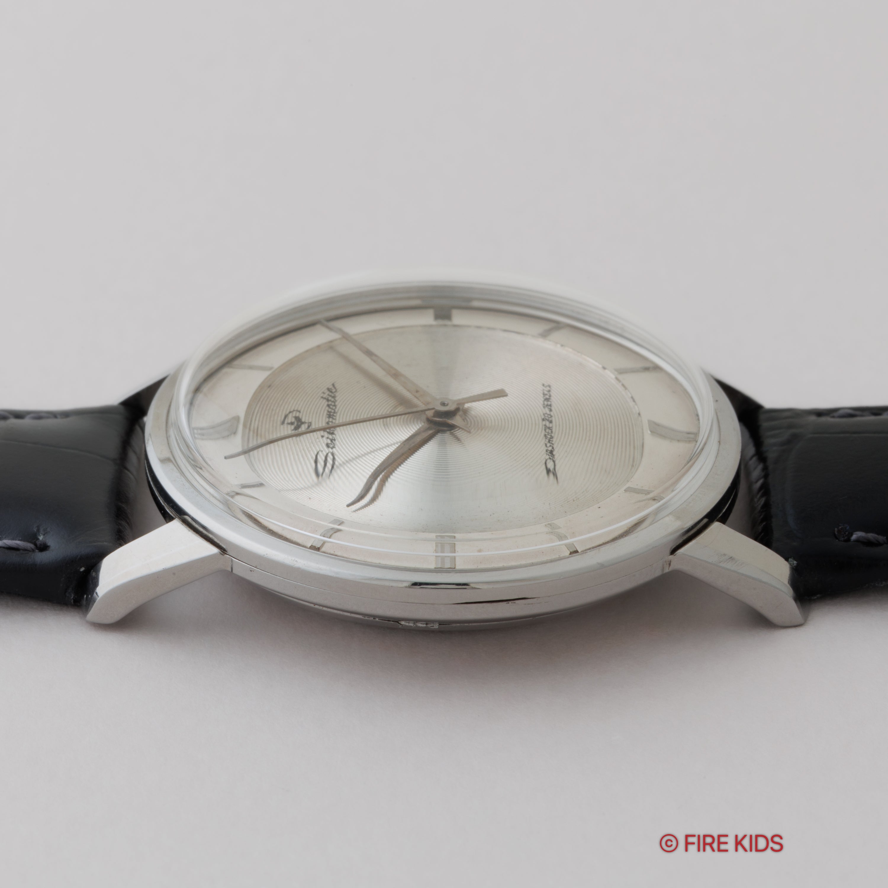 稼動品 SEIKO J14099DE セイコーマチック ダイヤショック20石 セイコー マチック ツートン レコードダイヤル 1961年製 Ref