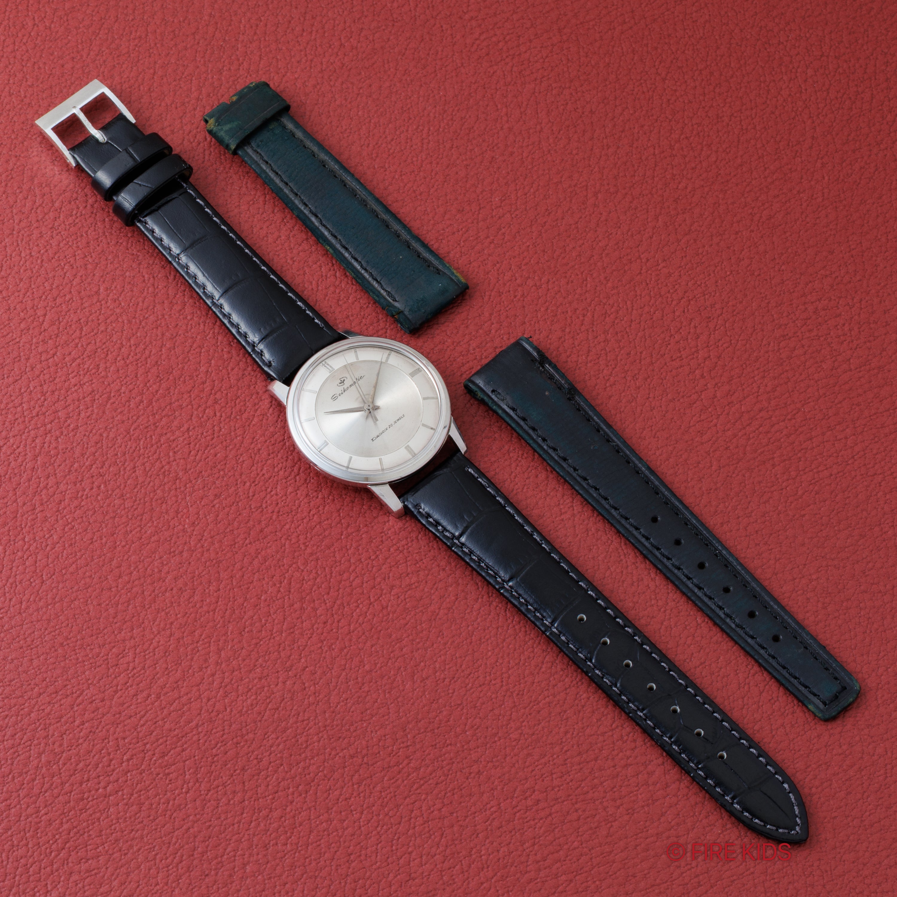 セイコー マチック ツートン レコードダイヤル 1961年製 Ref
