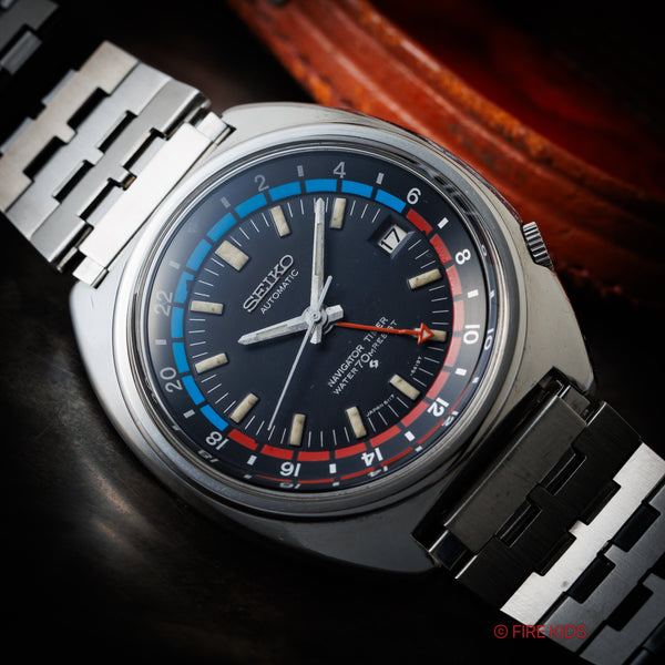 SEIKO 自動巻きナビゲータータイマー 6117-6400 稼働品 セイコー ナビゲータータイマー 自動巻き 1970年製（昭和45年製