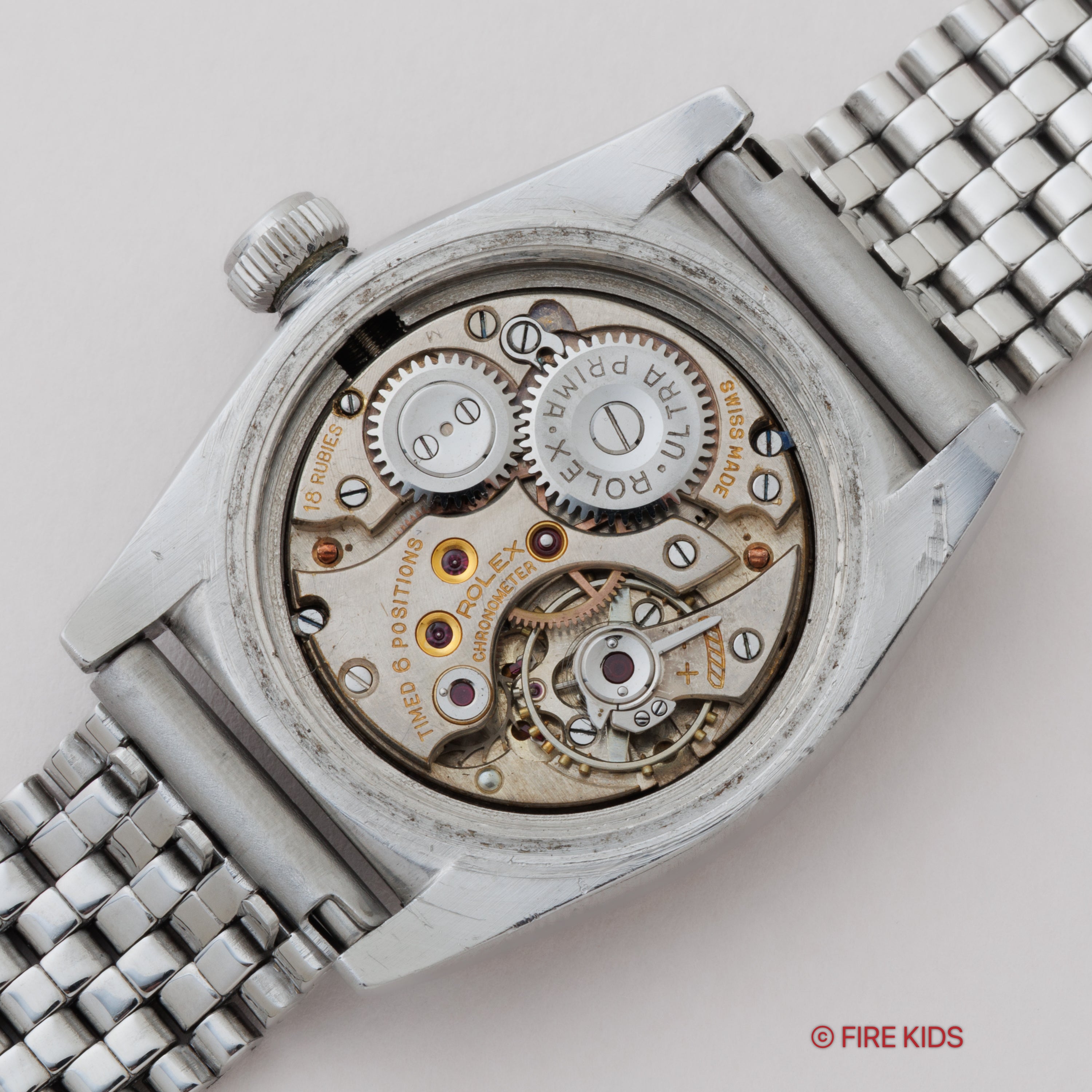 ロレックス オイスター フラットバック 1939年製 Ref.2765 手巻き スモールセコンド イングランドダイヤル