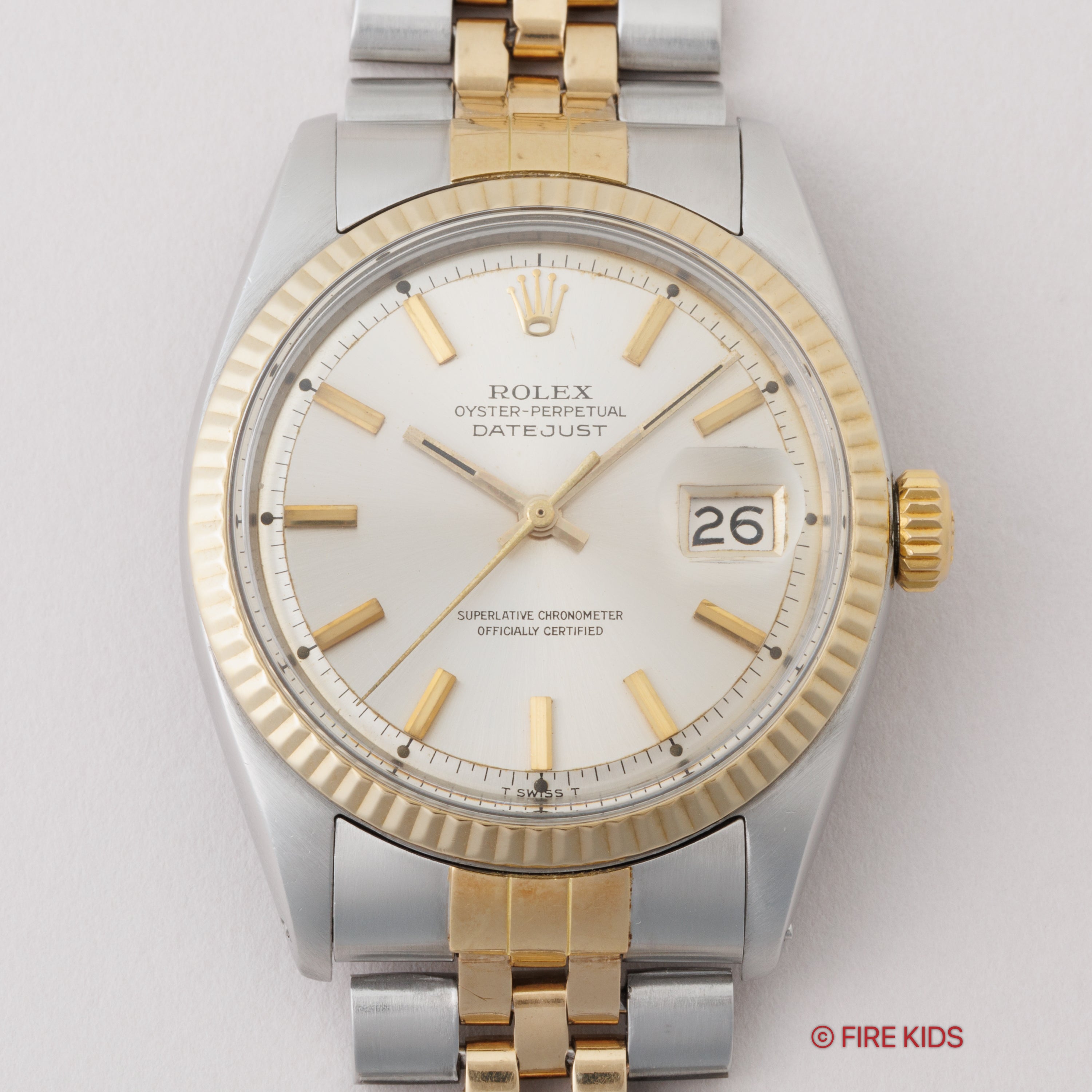 ロレックス デイトジャスト コンビ 1966年製 Ref.1601 シルバー