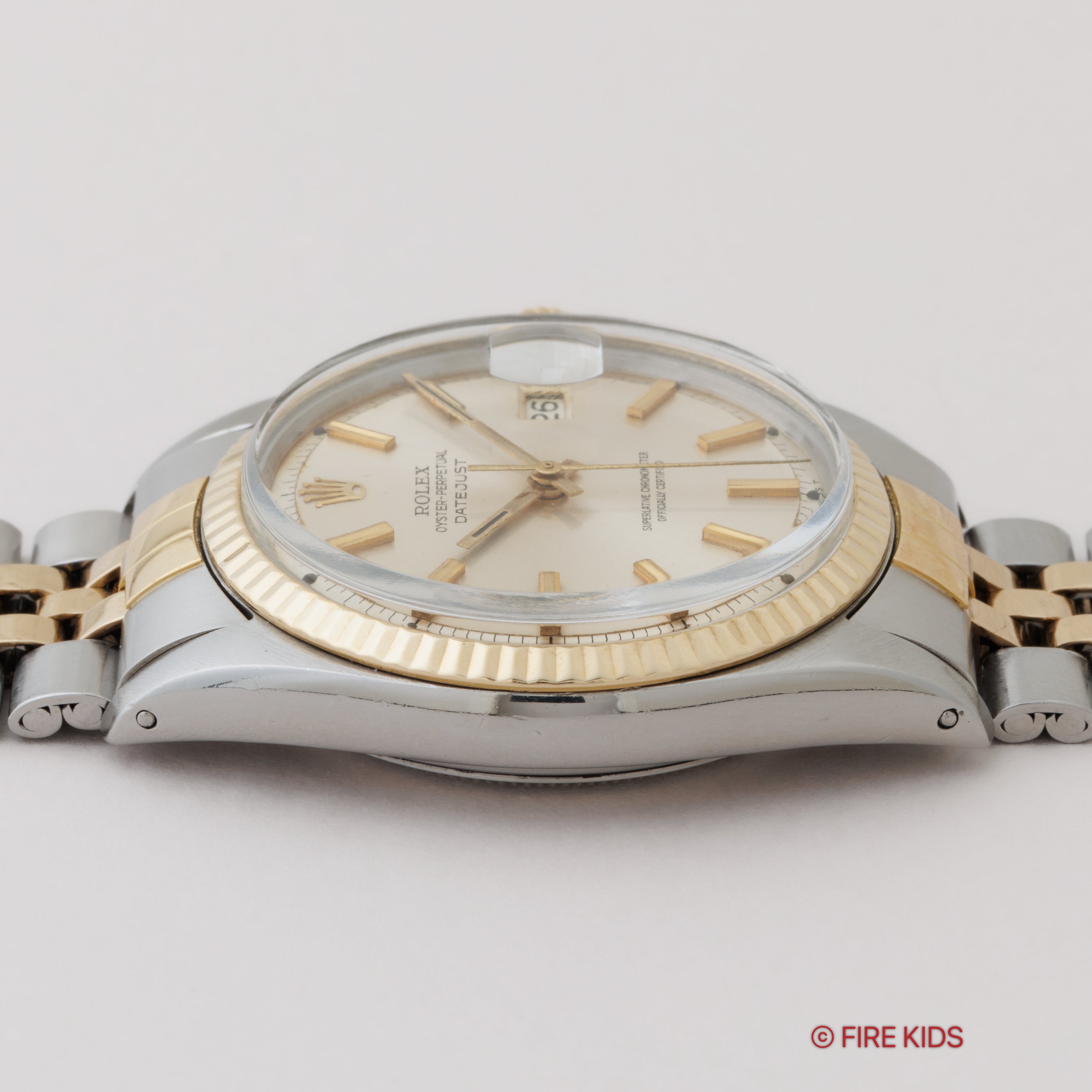 ロレックス デイトジャスト コンビ 1966年製 Ref.1601 シルバーダイヤル