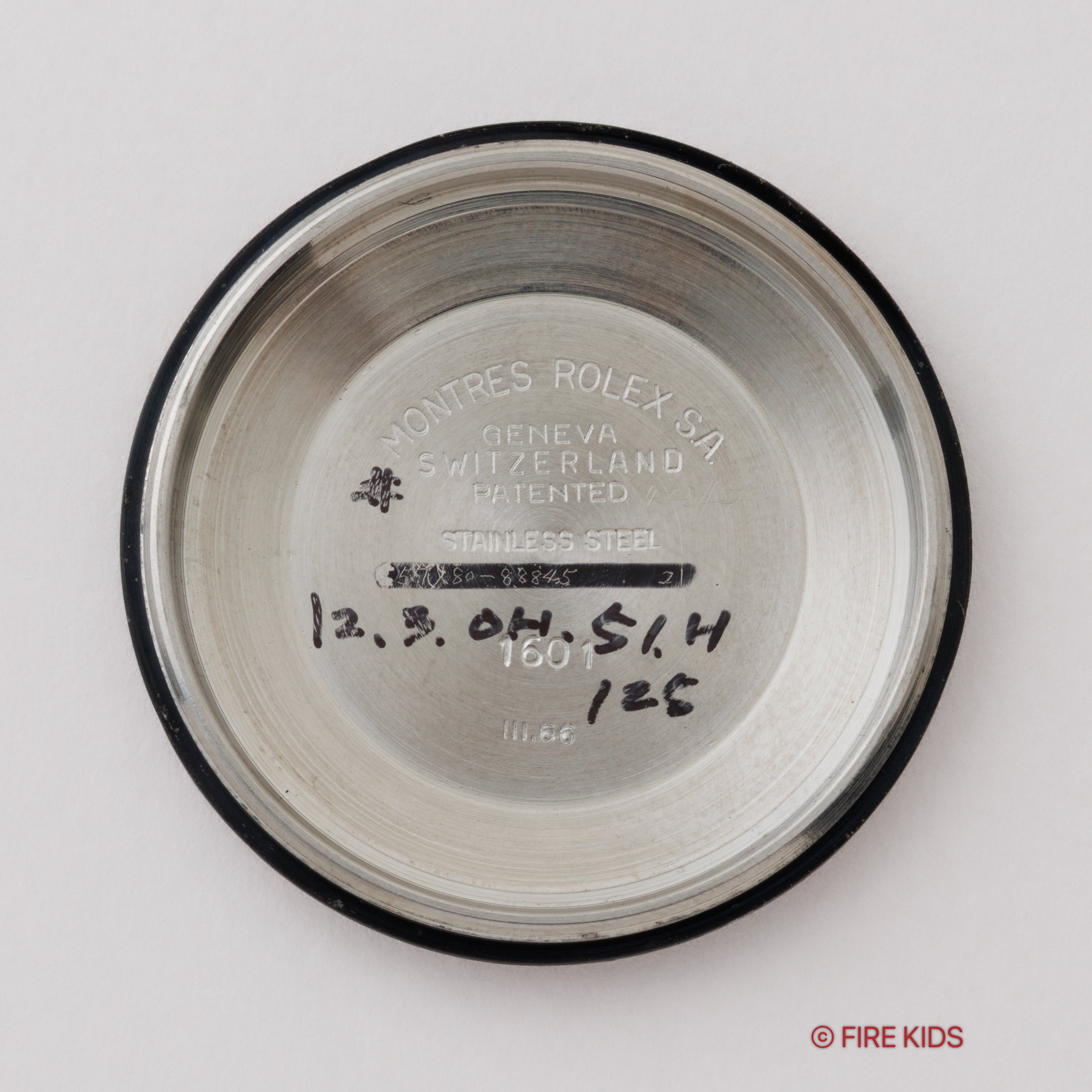 ロレックス デイトジャスト コンビ 1966年製 Ref.1601 シルバーダイヤル
