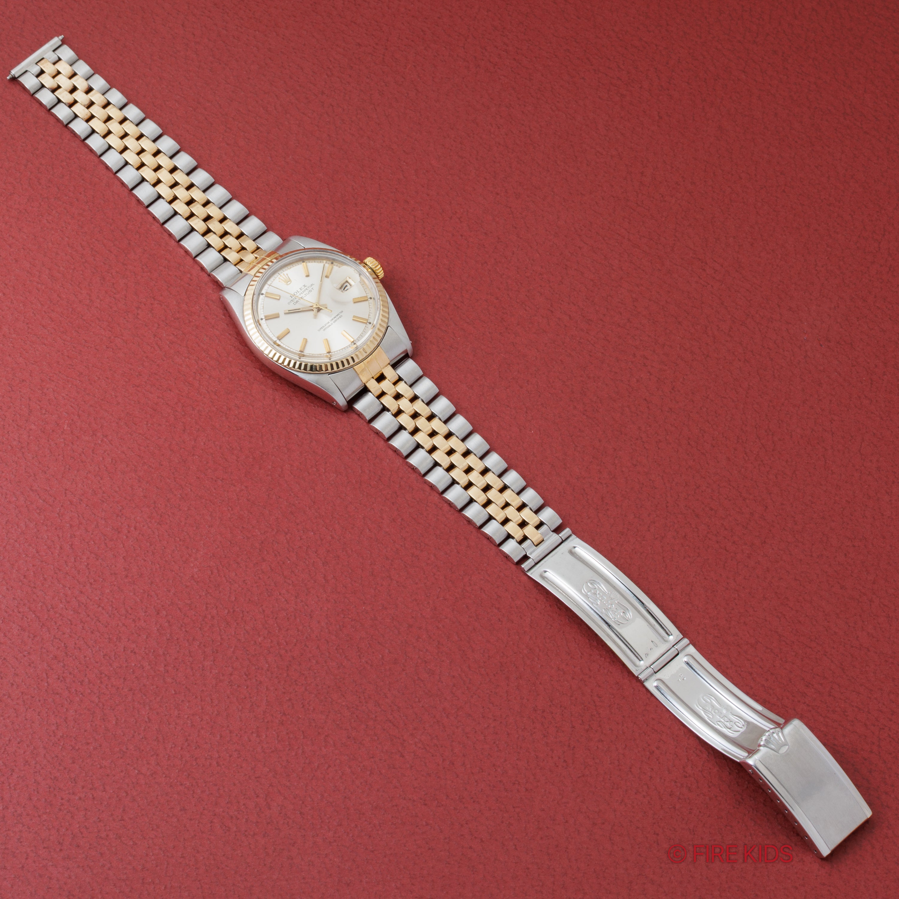 ロレックス デイトジャスト コンビ 1966年製 Ref.1601 シルバーダイヤル