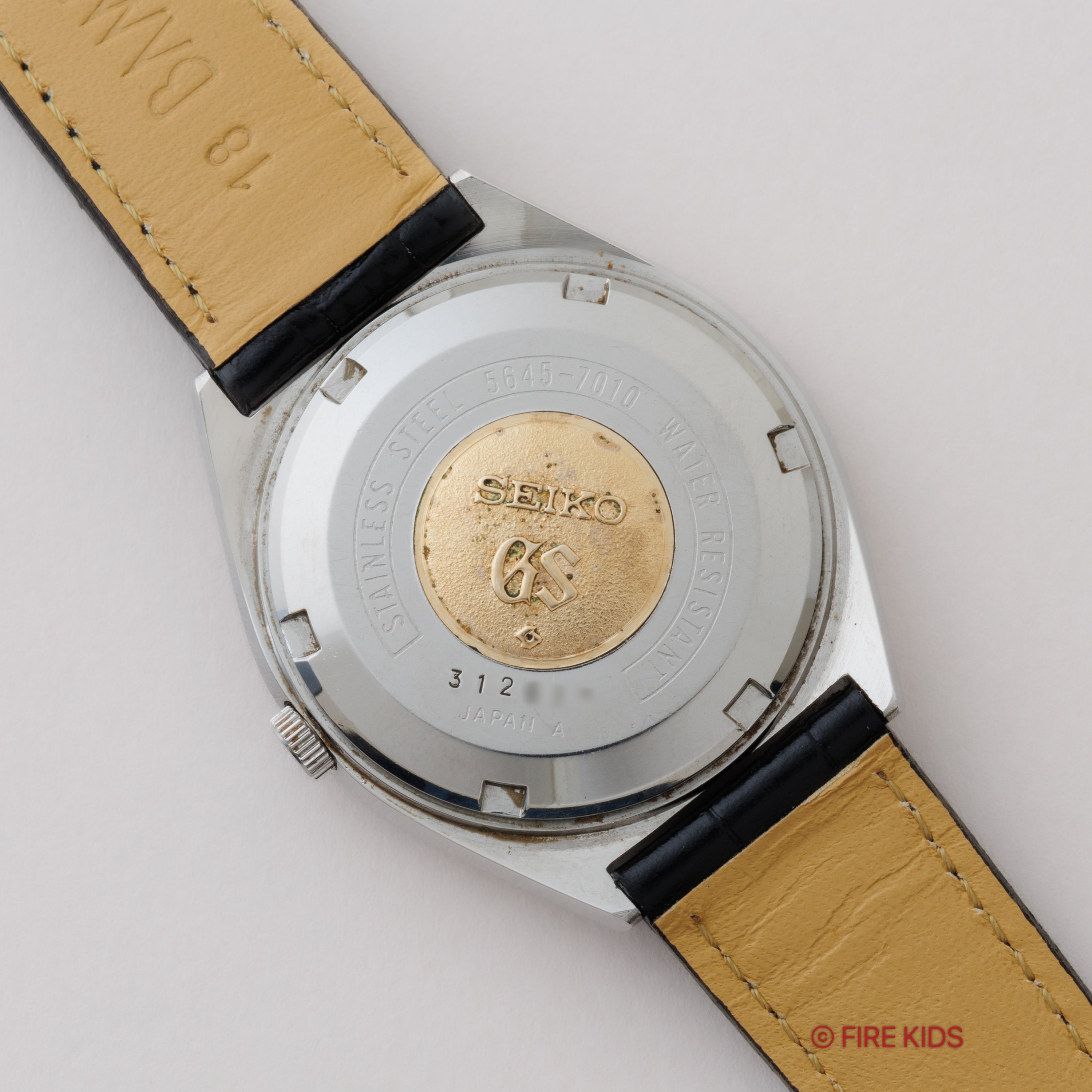 パ*ン様 GS グランドセイコー　ハイビート　自動巻　5645-7010 56G グランドセイコー 1970年製 Ref.5645-7010 パティーナダイヤル