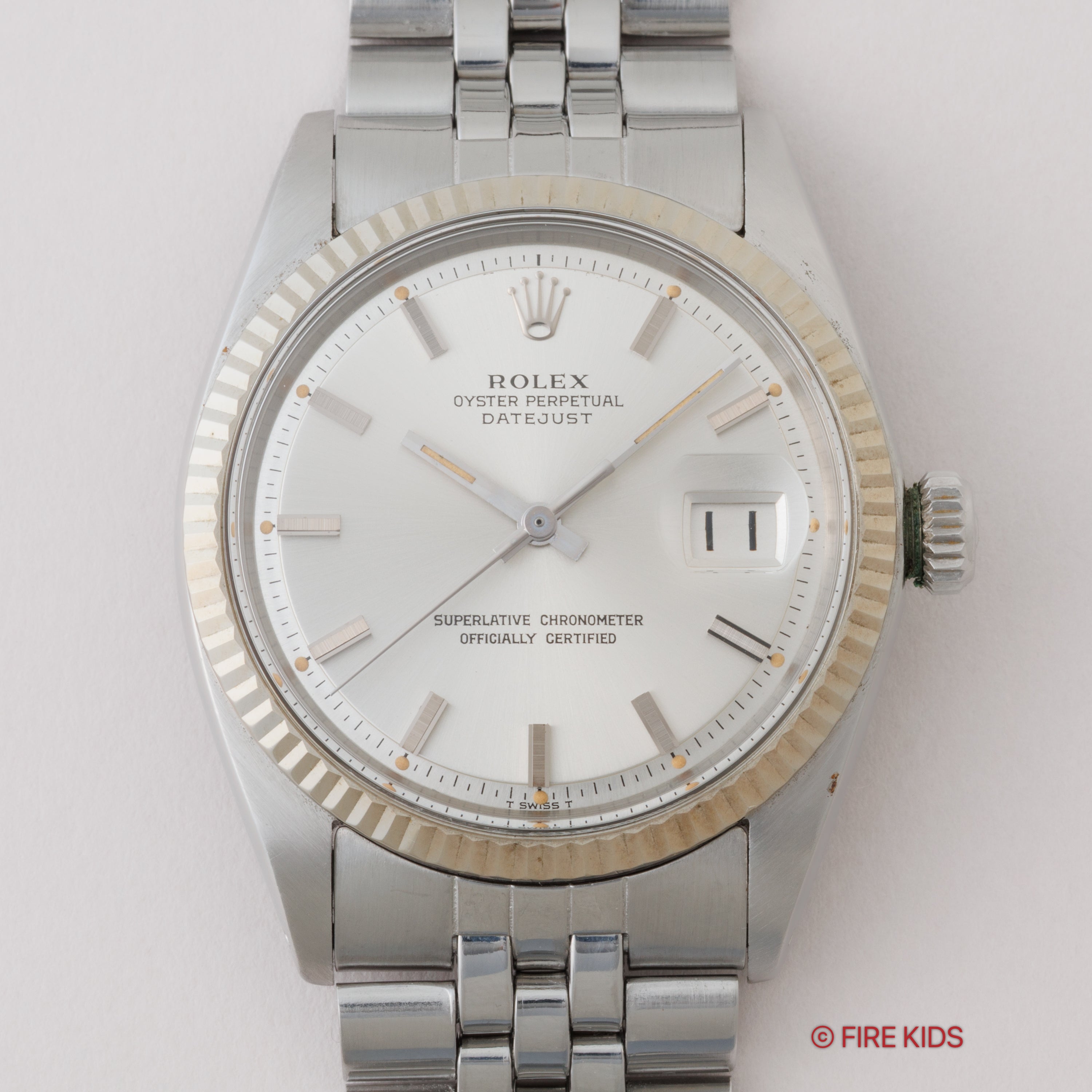 ロレックス デイトジャスト 自動巻き 1972年製 Ref.1601 シルバーダイヤル
