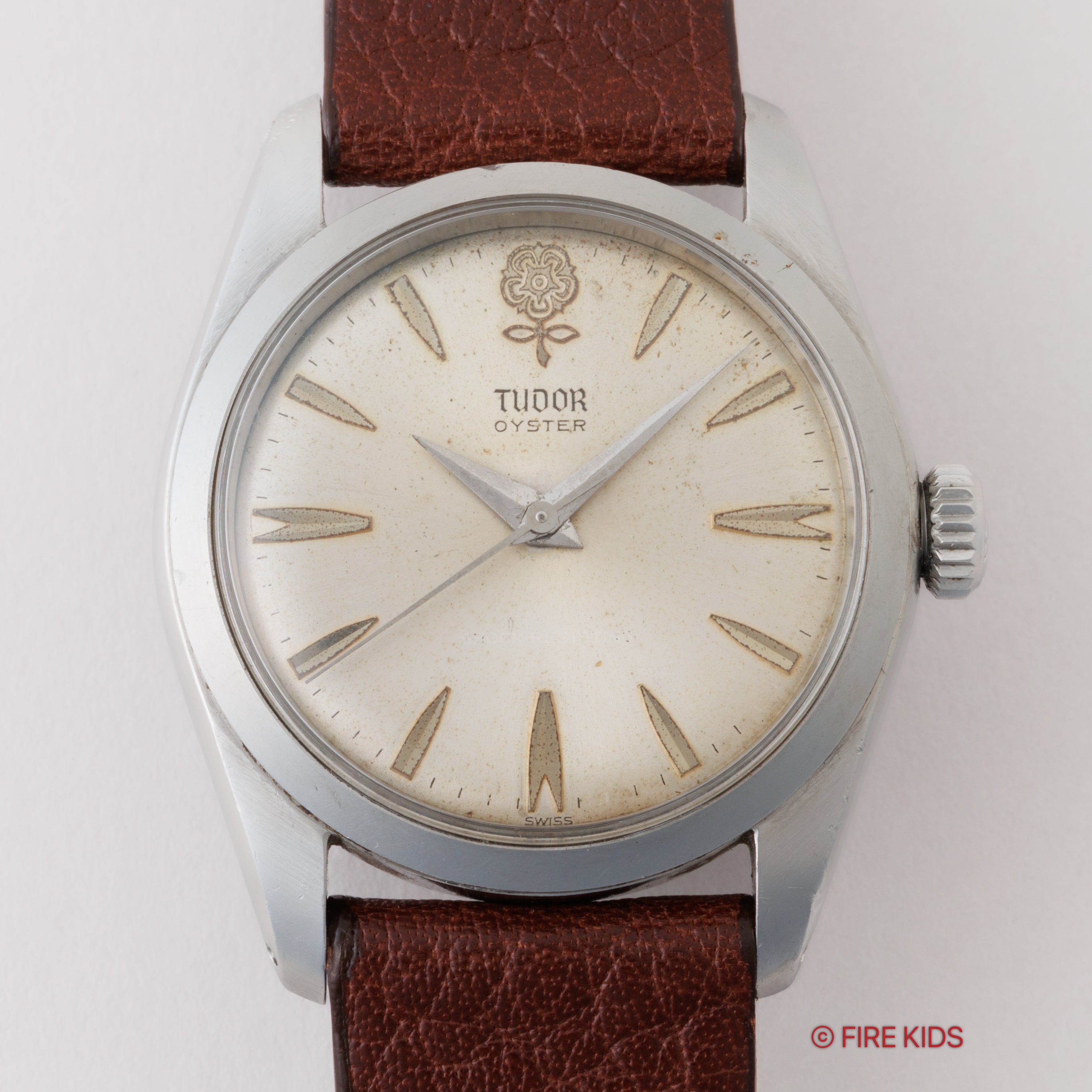 TUDOR　手巻き 7934 チューダー オイスター 手巻き 1964年製 Ref.7934 デカバラ