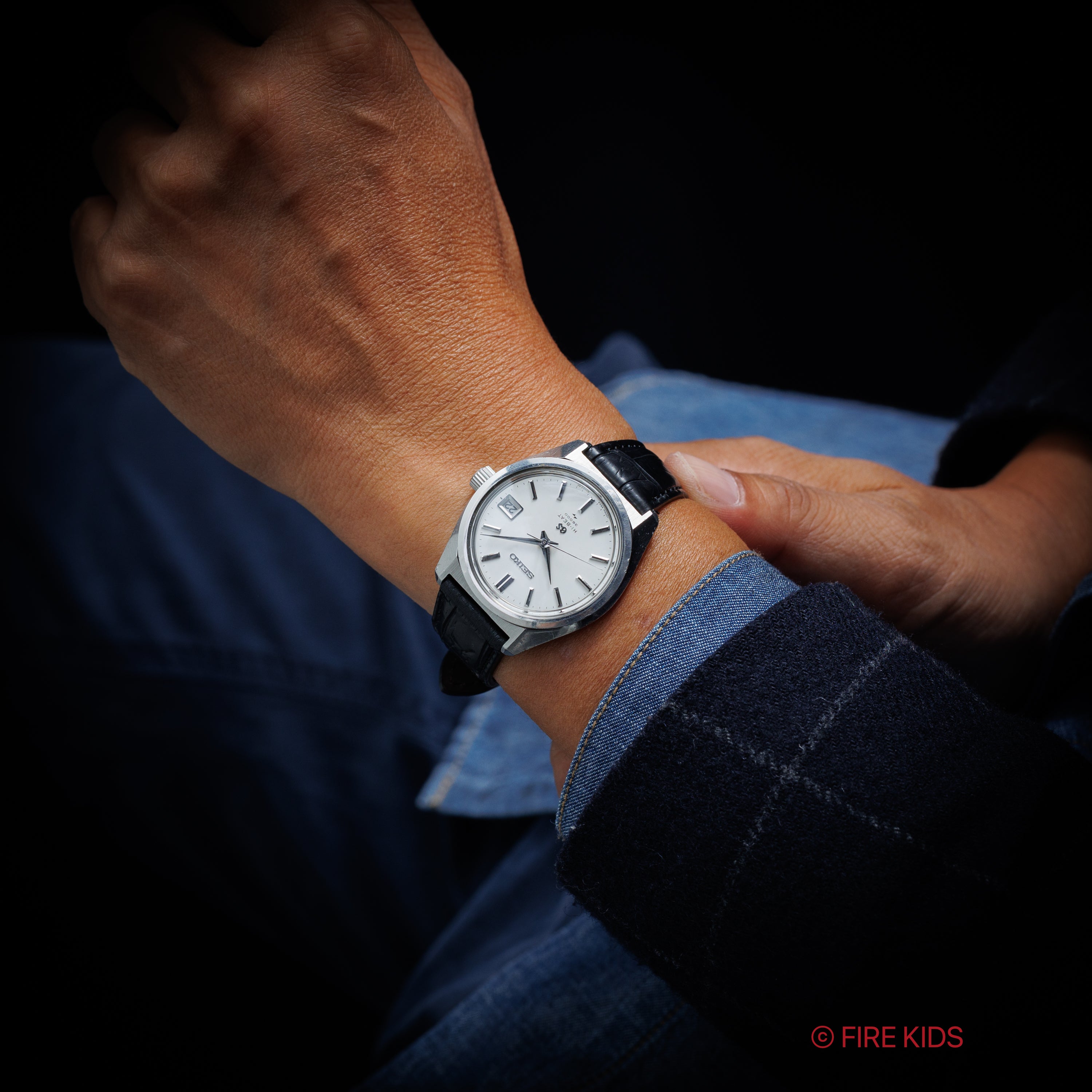 グランドセイコー1969年製 10振動手巻き 45GS Ref.4522-8000 ハイビート セイコースタイルケース