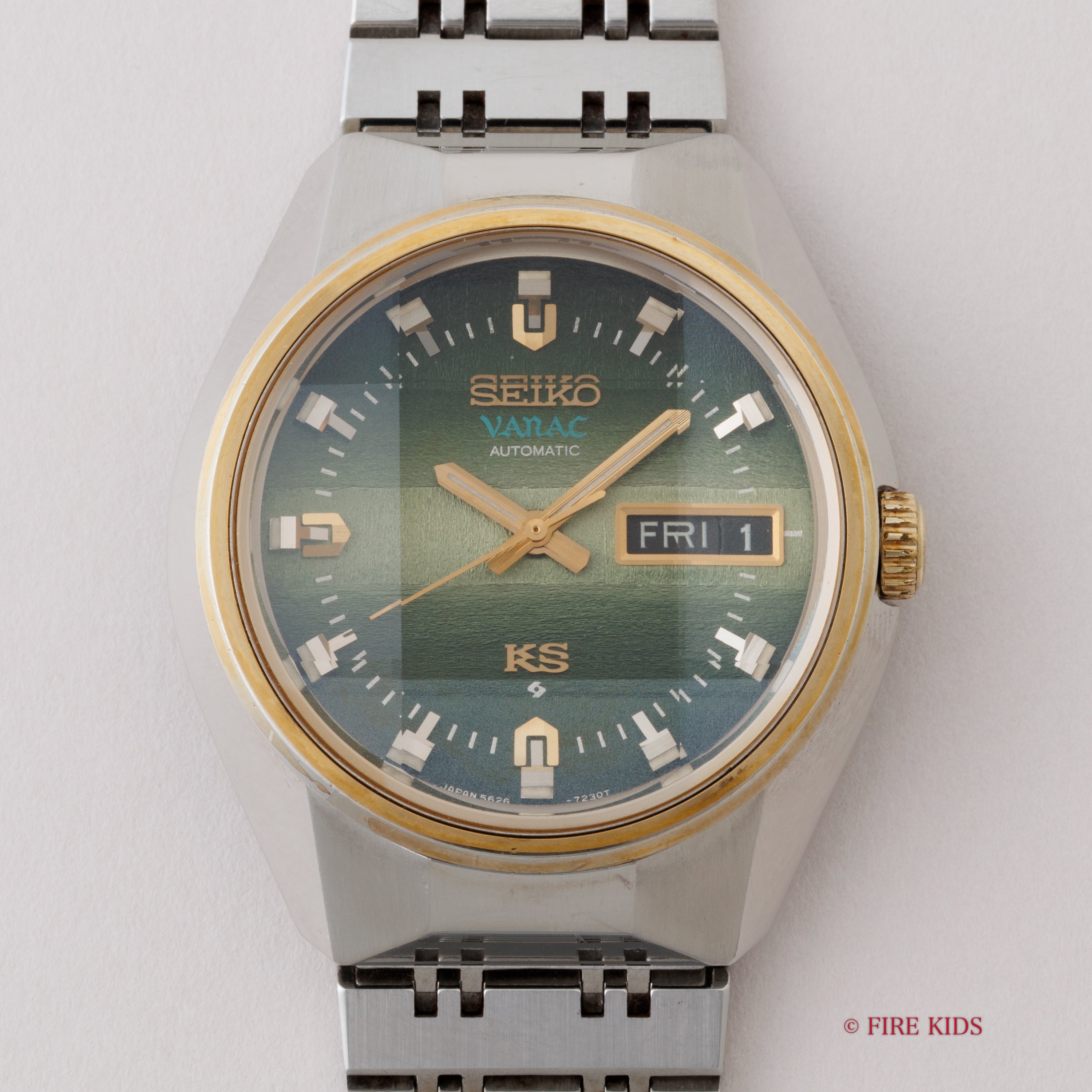 キングセイコー バナック 1973年製 56KS Ref.5626-7190 グリーンダイヤル
