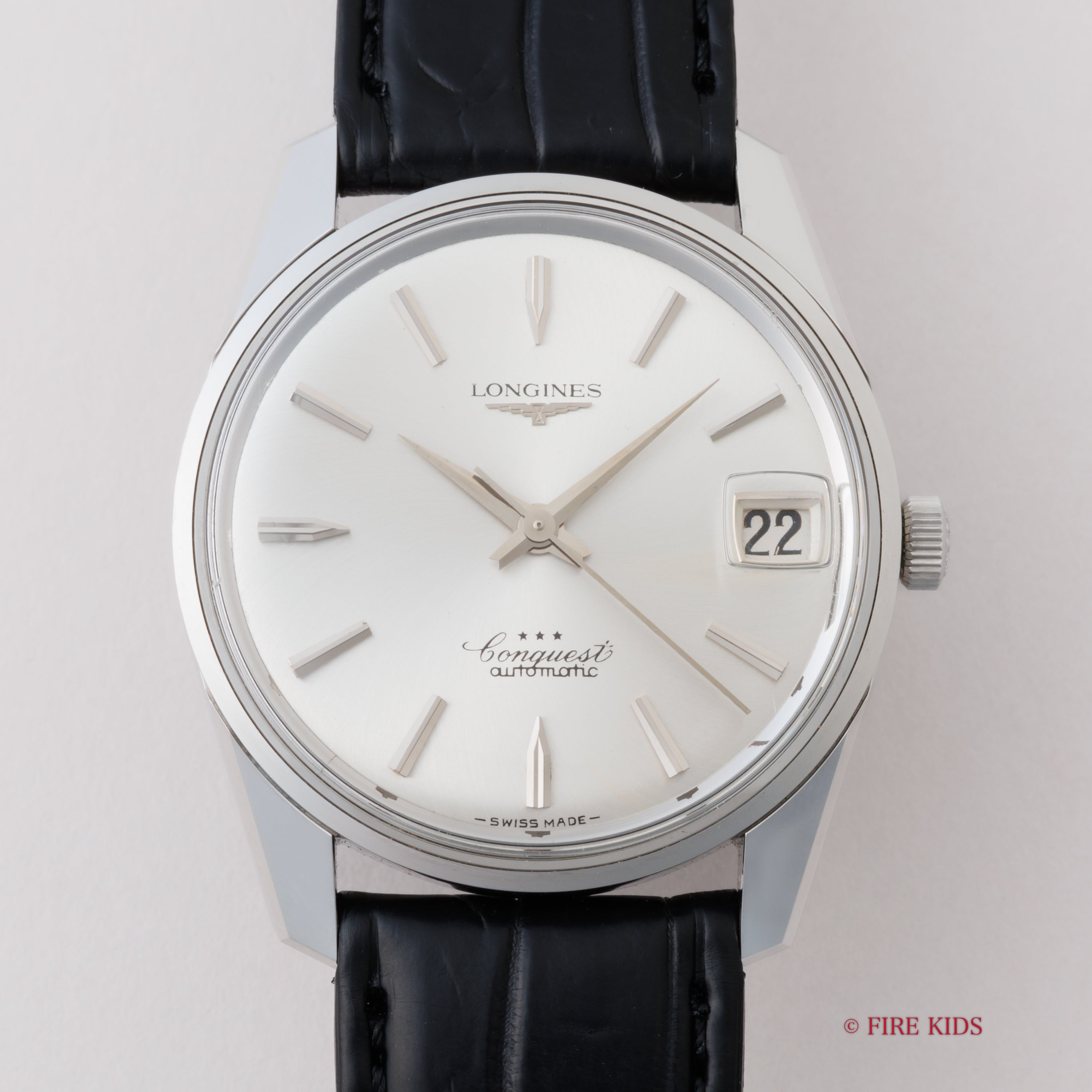 ロンジン コンクエスト 1960年代製 Ref.9044 自動巻Cal.291 純正尾錠、タグ付き