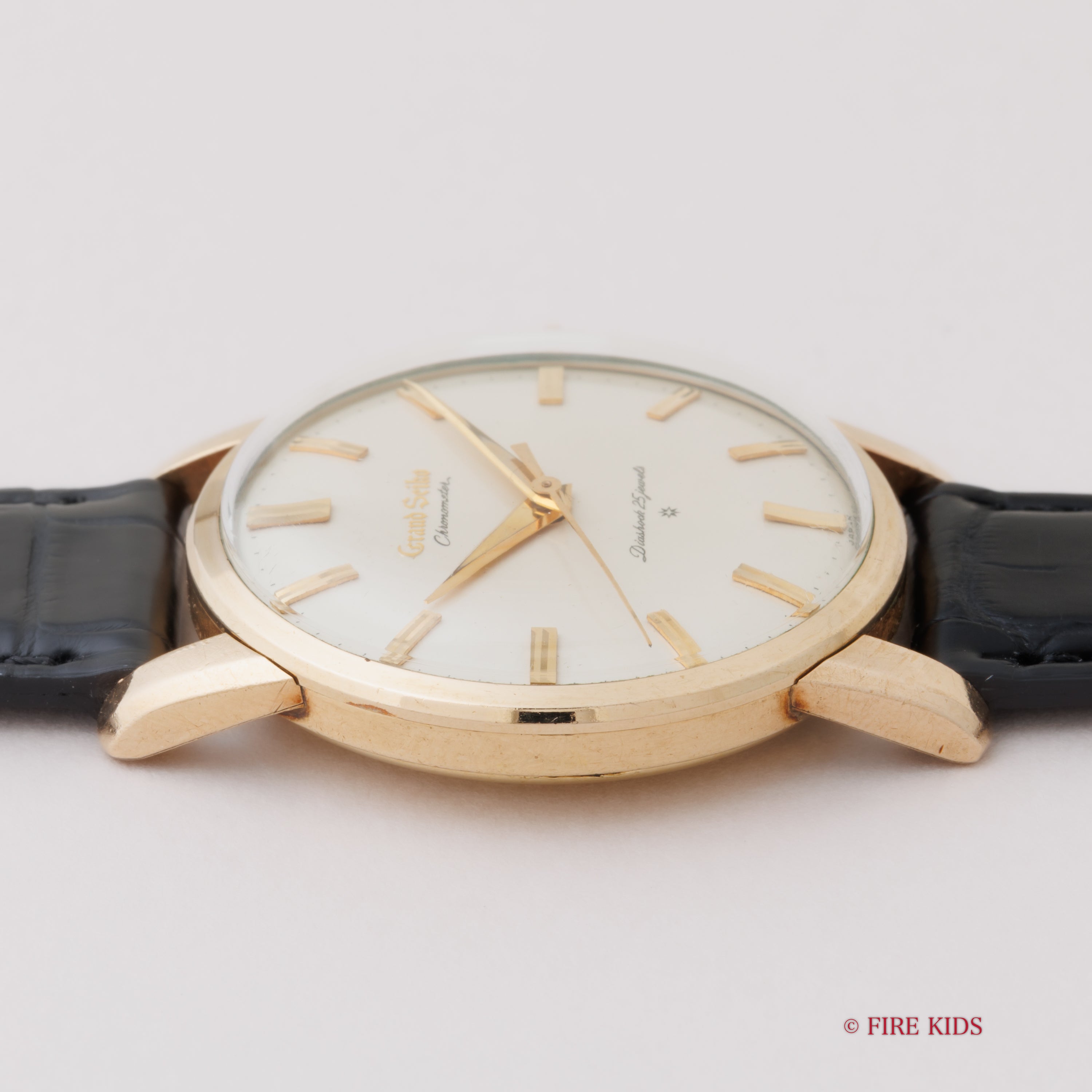 中古超美品 初代 レボエリート (右巻き) グランドセイコー ファーストモデル 手巻き 1962年製 Ref.J14070