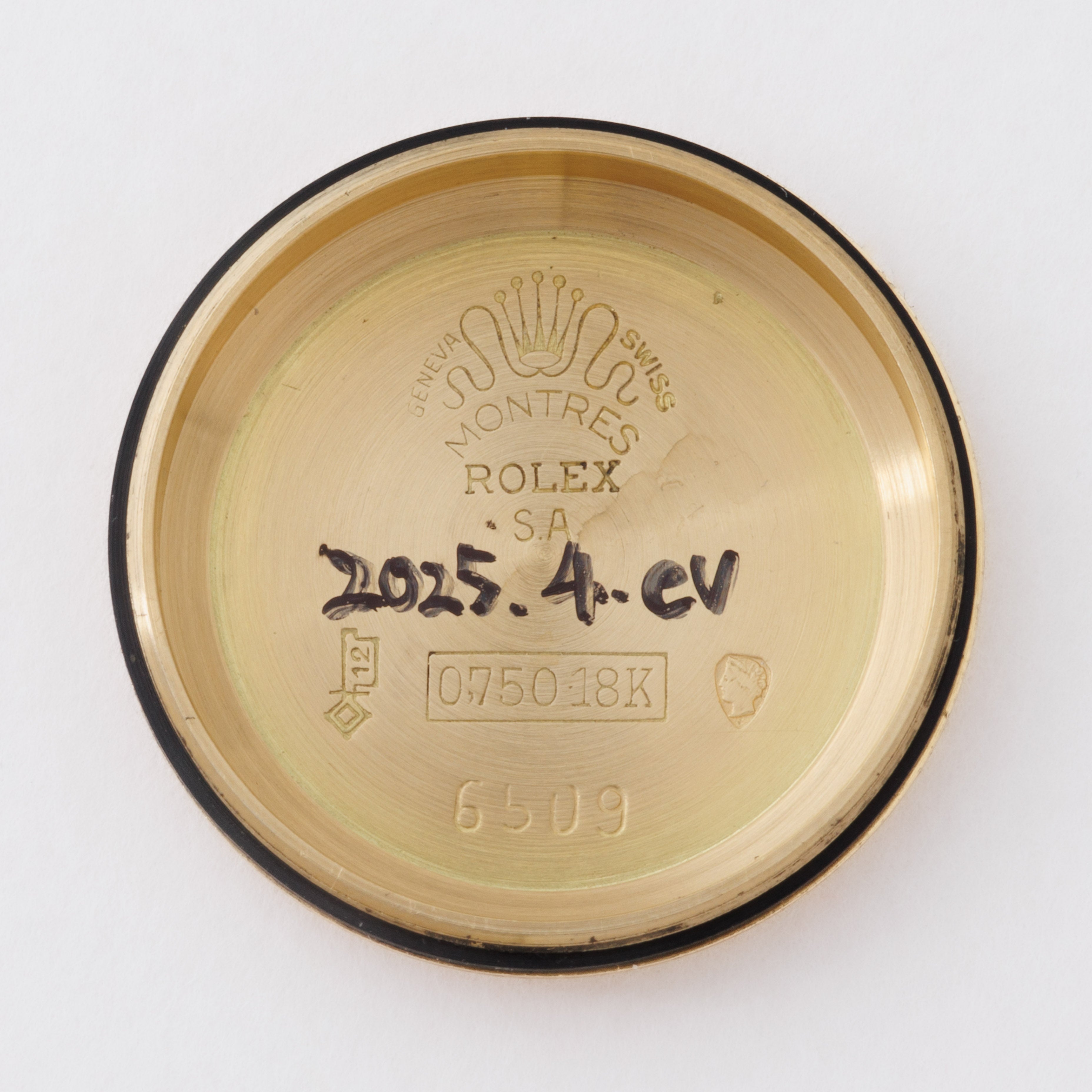 ティガウォック　金 ロレックス レディース 18金無垢イエローゴールド オイスター