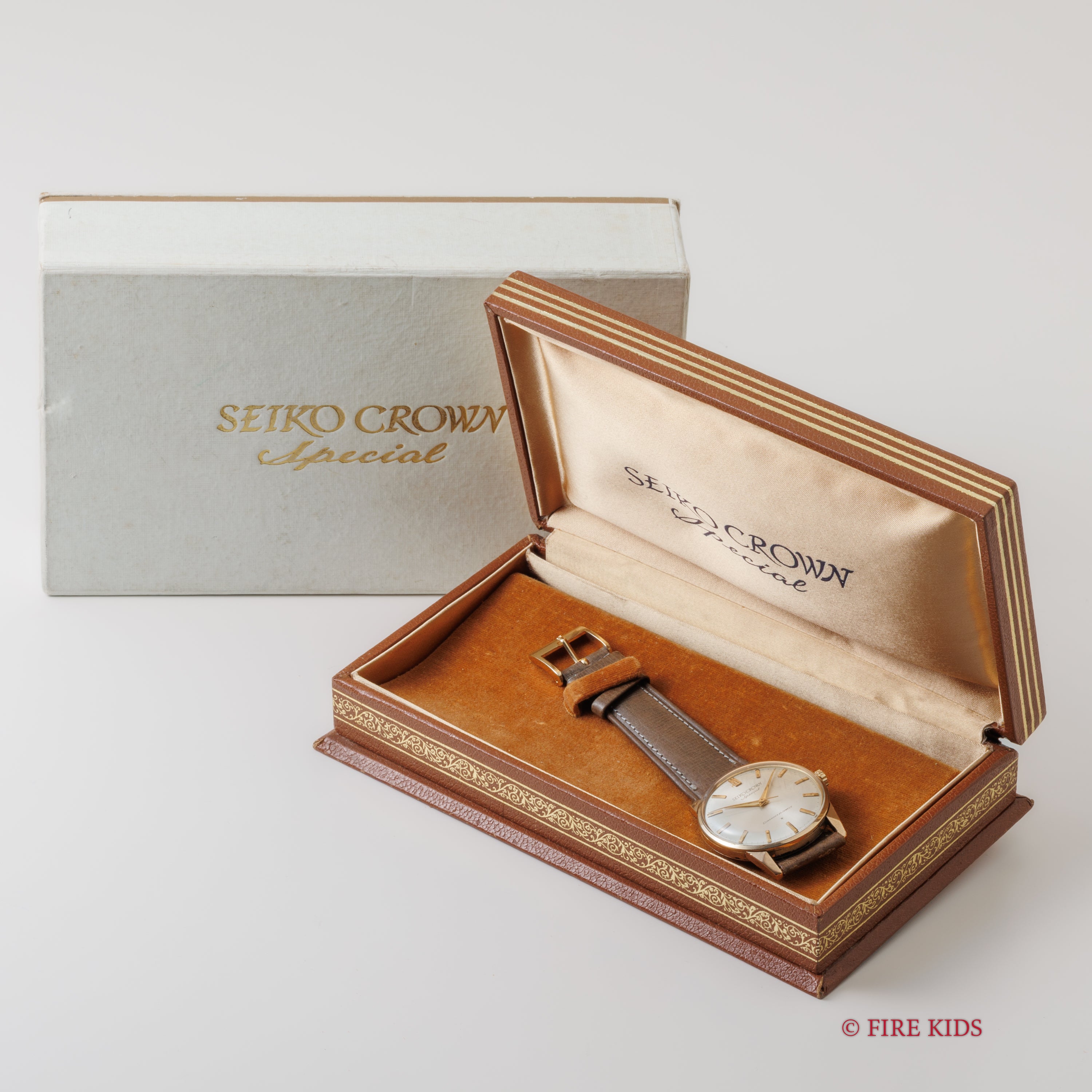 セイコー クラウン スペシャル 1962年製 Ref.J14100E 秒針規制装置付き 箱付き
