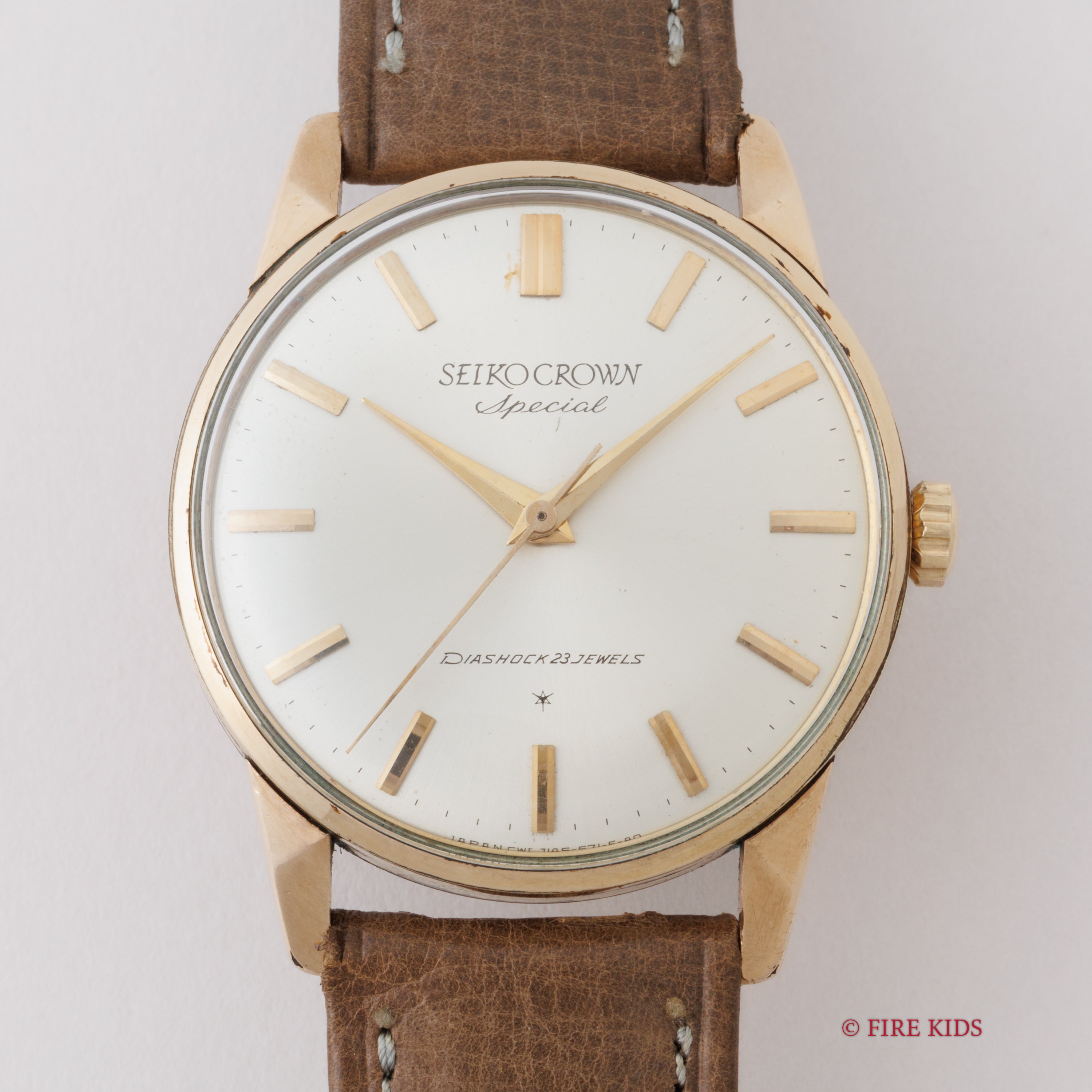 セイコー クラウン スペシャル 1962年製 Ref.J14100E 秒針規制装置付き 箱付き