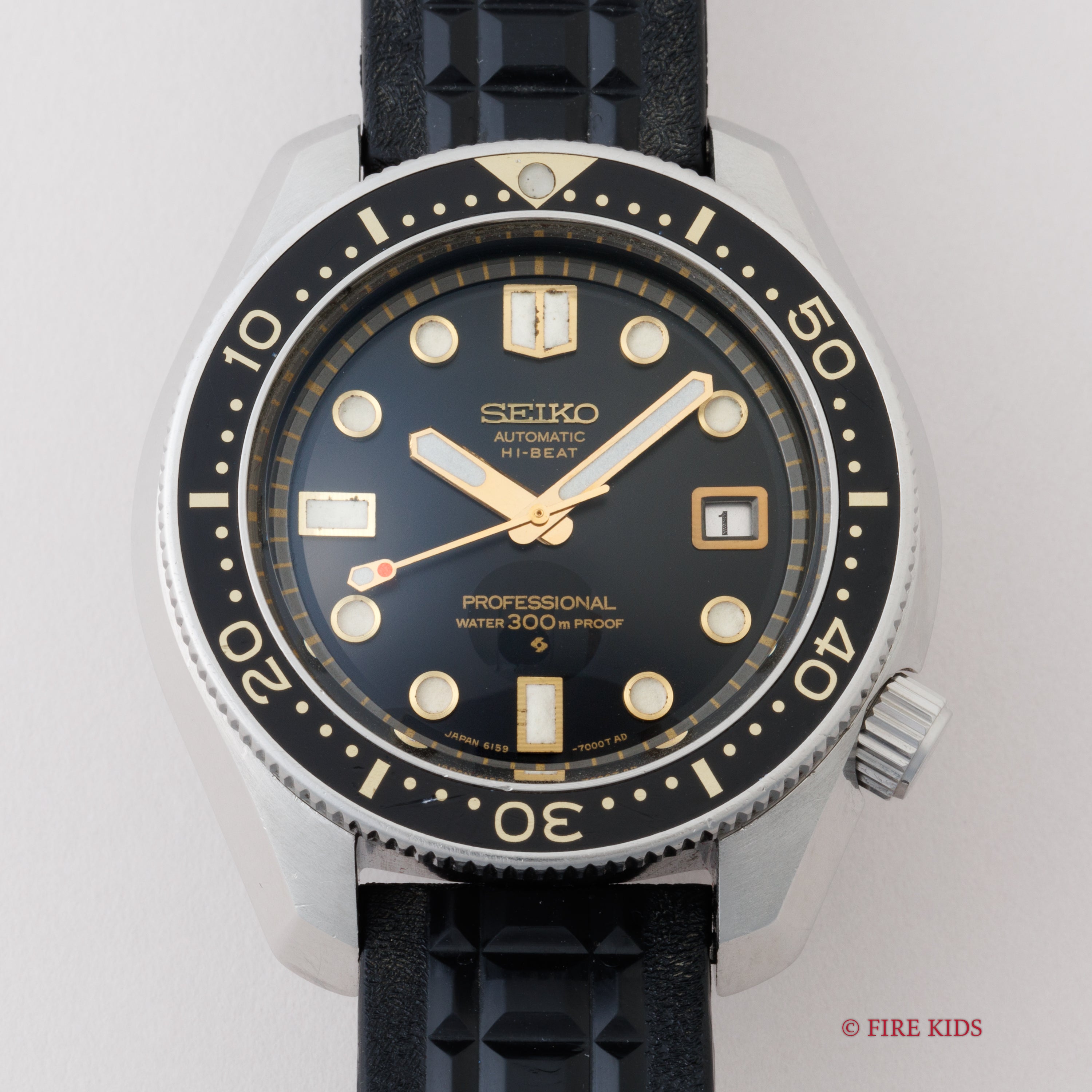セイコー プロフェッショナル 300mダイバー 1969年製 カウントダウンベゼル Ref.6159-7001