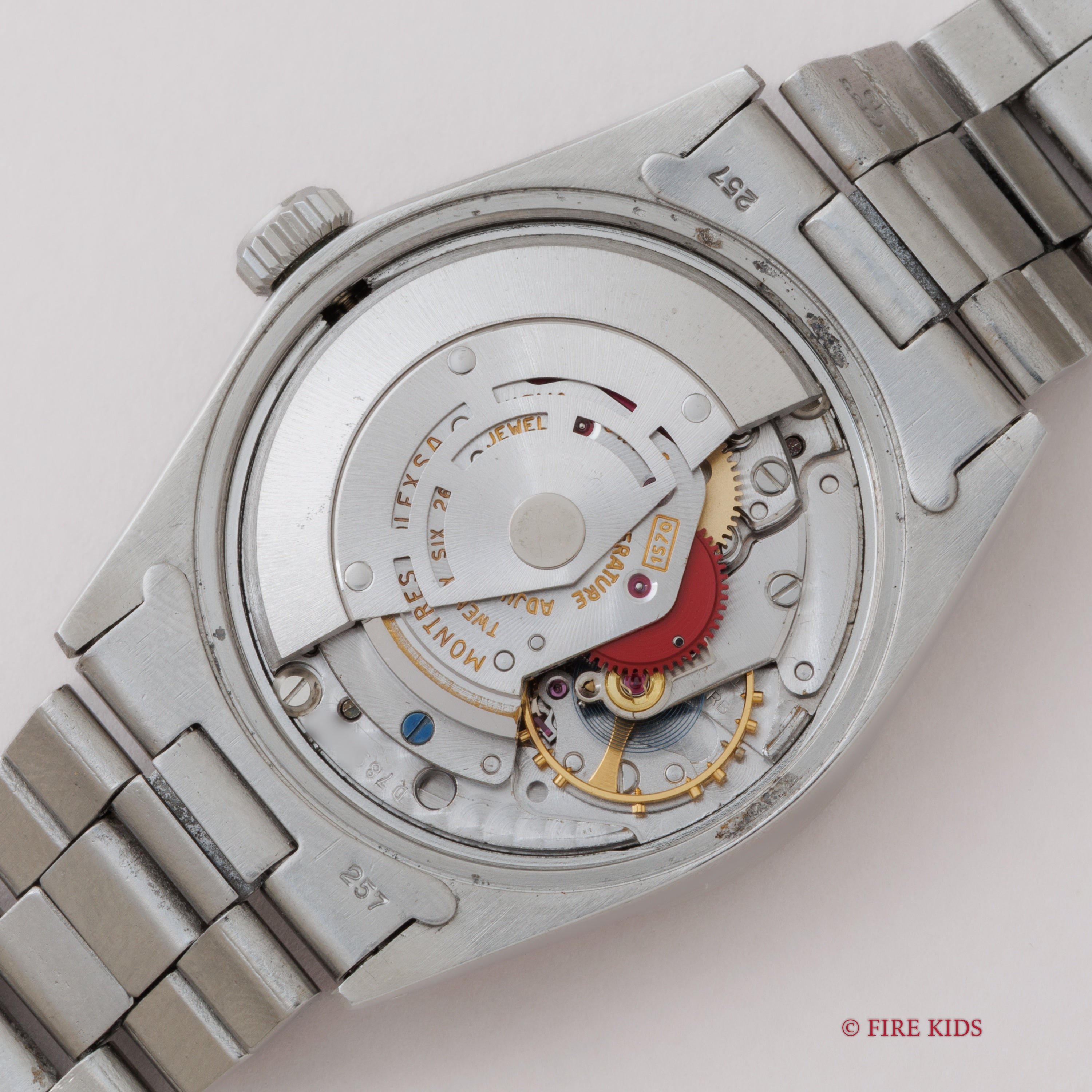 ロレックス オイスターパーペチュアルデイト 1970年製（昭和45年製） Ref.1501 シルバーダイヤル クロノメーター証付