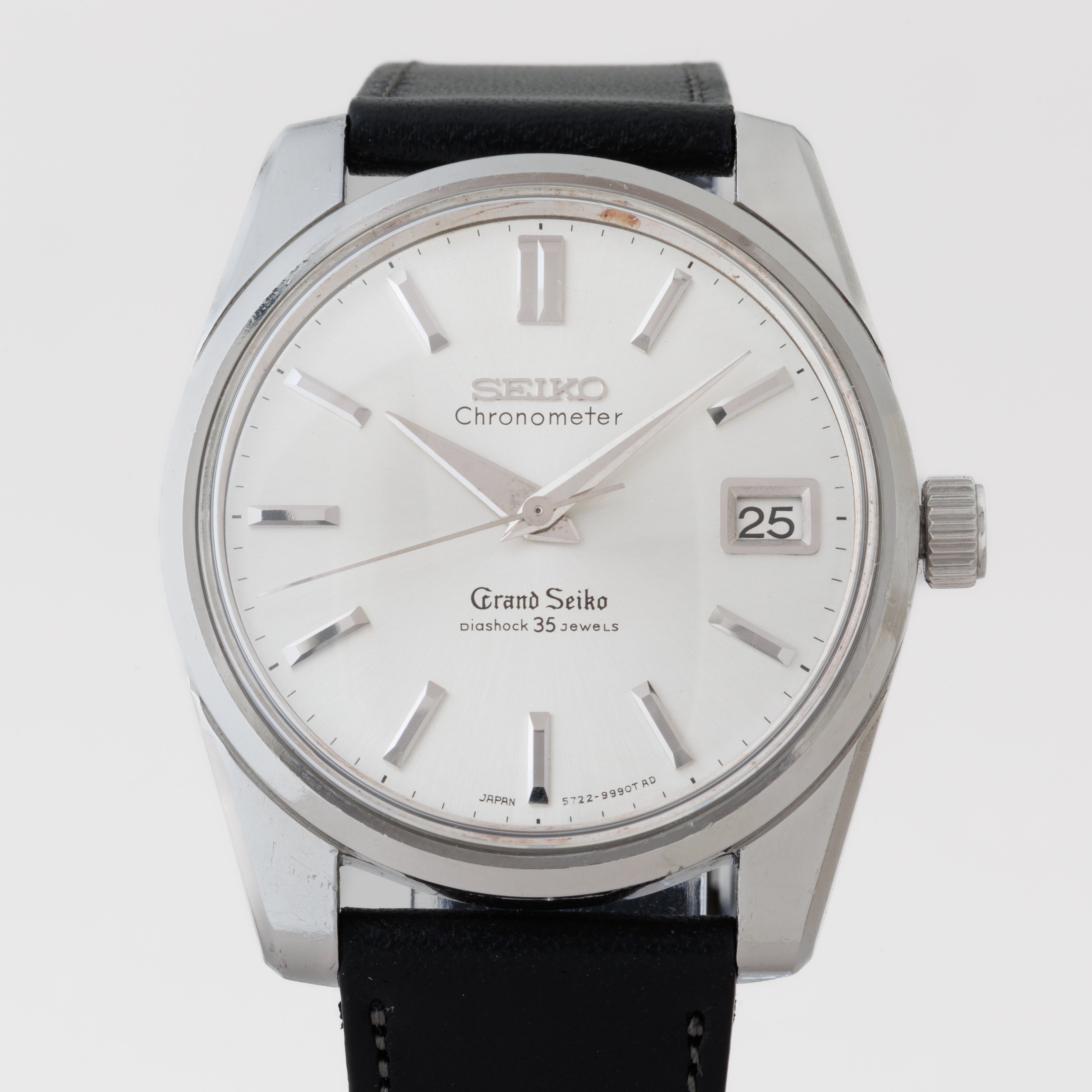 グランドセイコー 2nd前期 セルフデーター 1965年製 Ref.5722-9990 57GS クロノメーター 獅子メダル