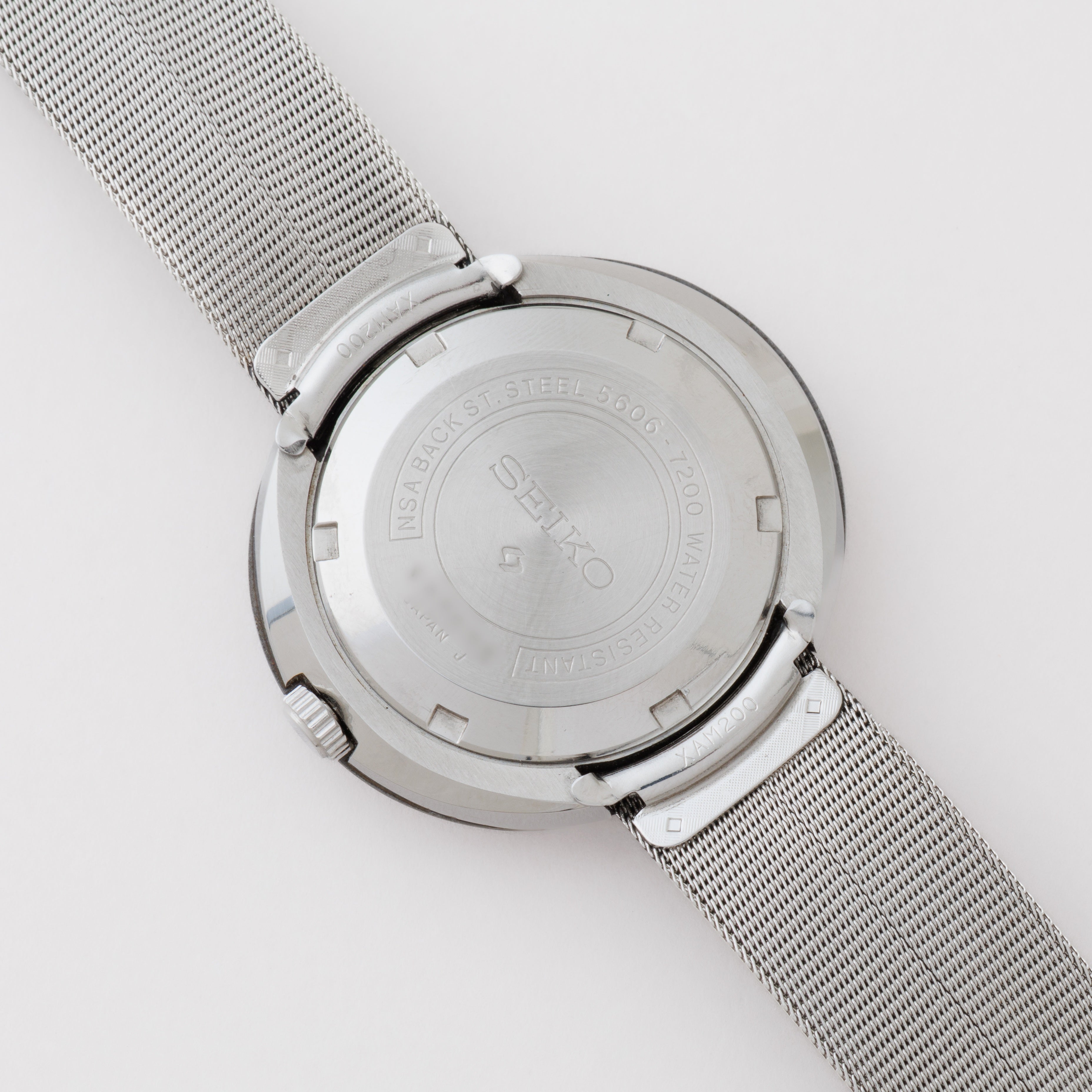 セイコー LM 1971年製 グレーダイヤル 超硬ケース Ref.5606-7200 純正ブレス 自動巻き