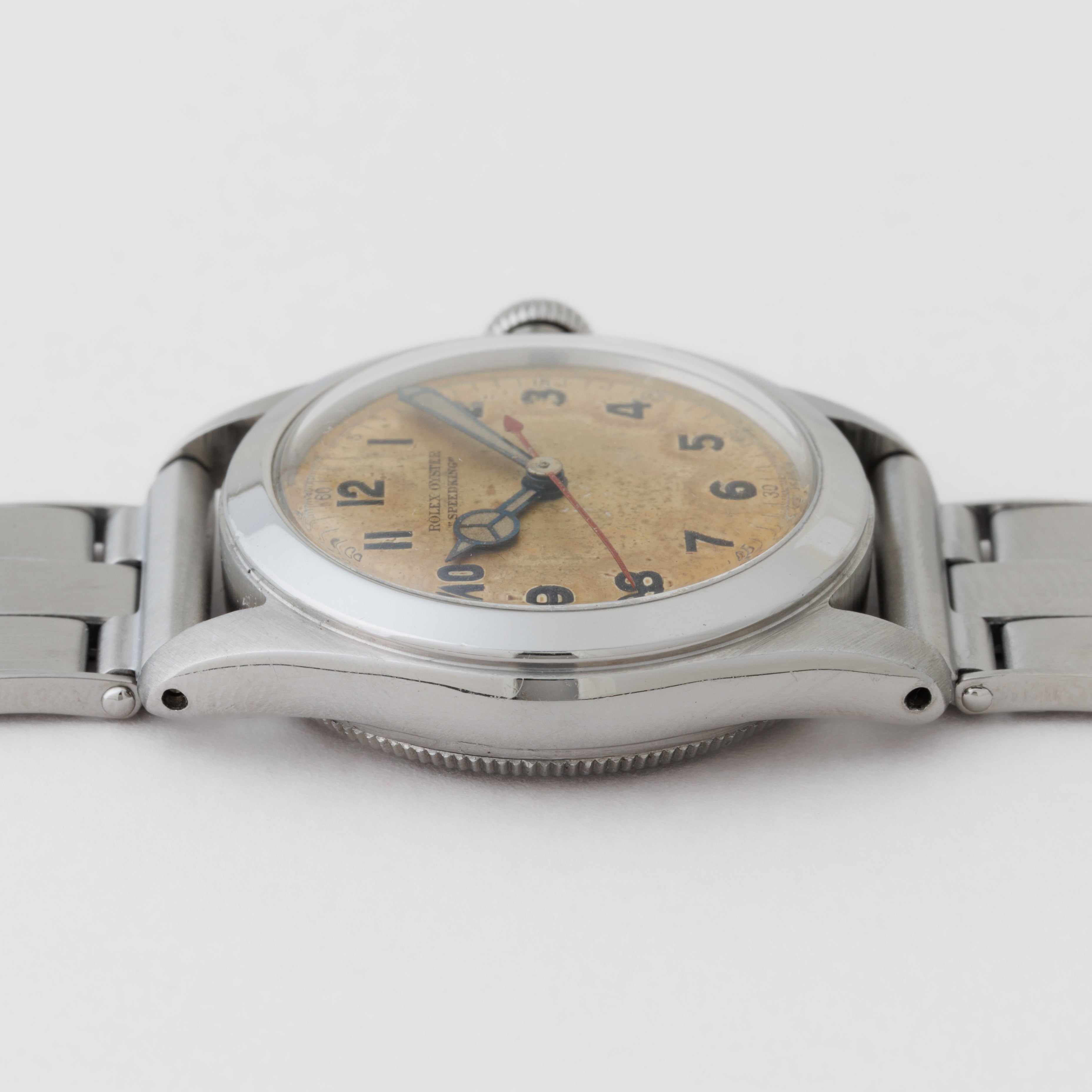 ロレックス オイスター スピードキング 手巻き 1945年製 アラビアダイアル Ref.4220
