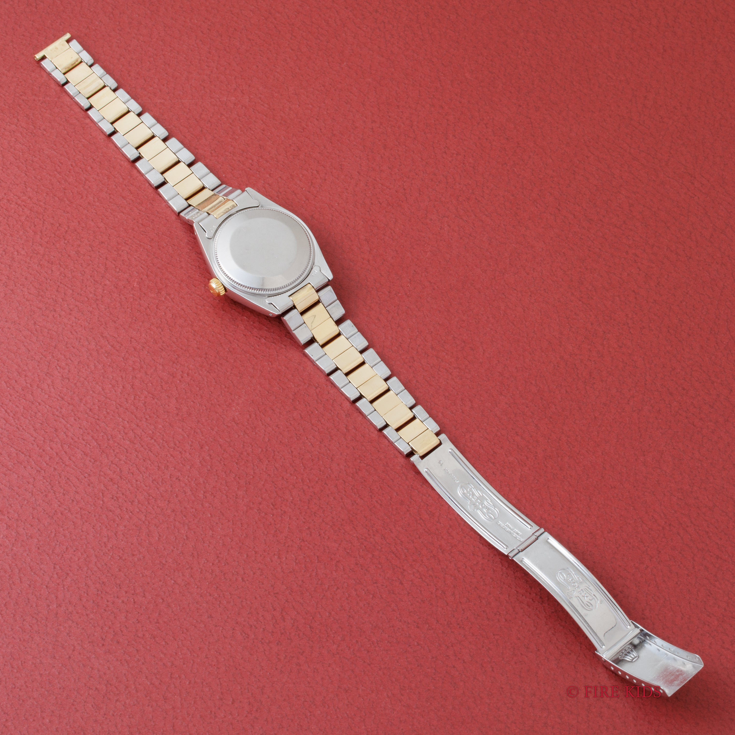 ロレックス デイトジャスト31 コンビ 1974年製 Ref.6827 シグマダイヤル 純正3連コンビオイスターブレス