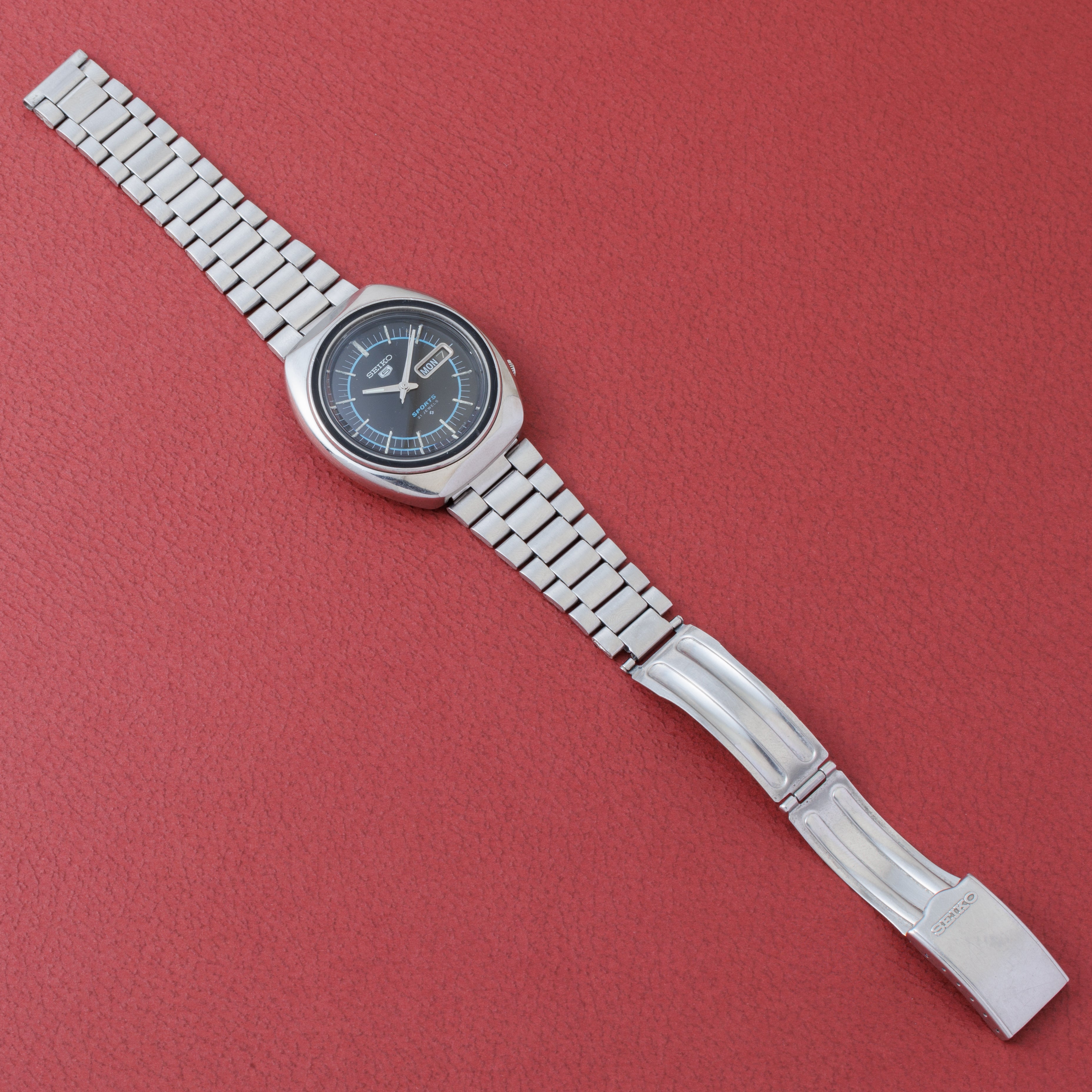 SEIKO SPORTS 70 ブラックダイヤル Seiko Prospex Speedtimer Mechanical Chronograph Datsun 240Z