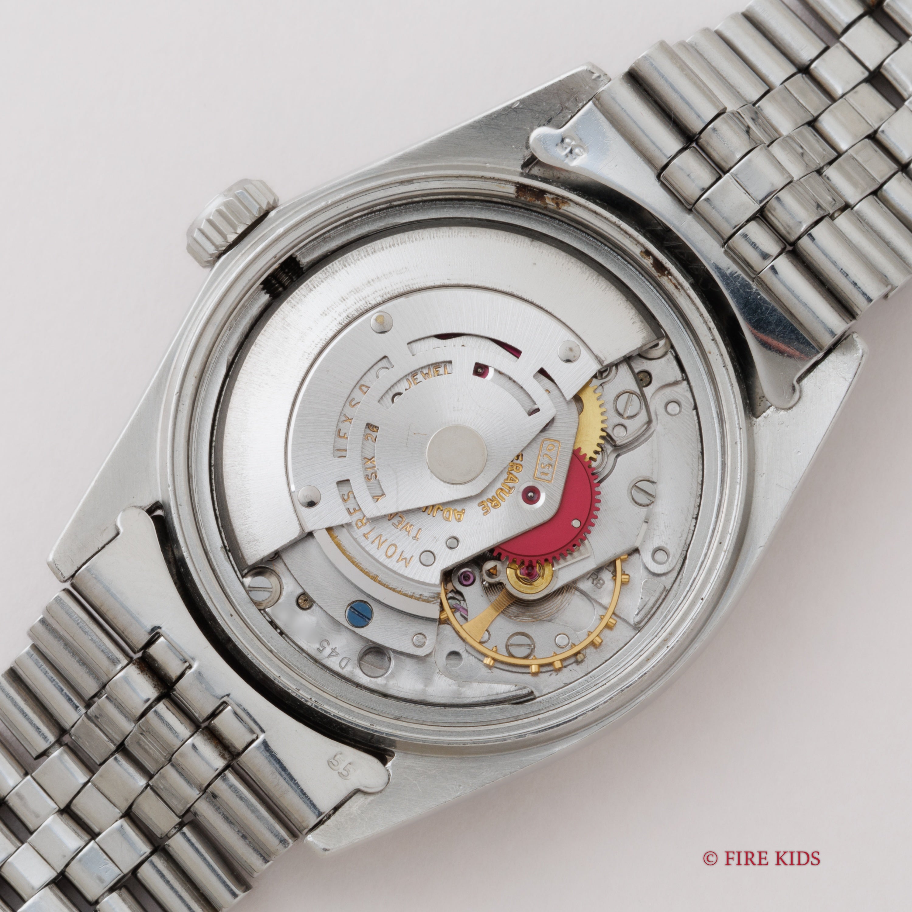ロレックス デイトジャスト36 1971年製 Ref.1603 ワイドボーイ 純正ジュビリーブレス