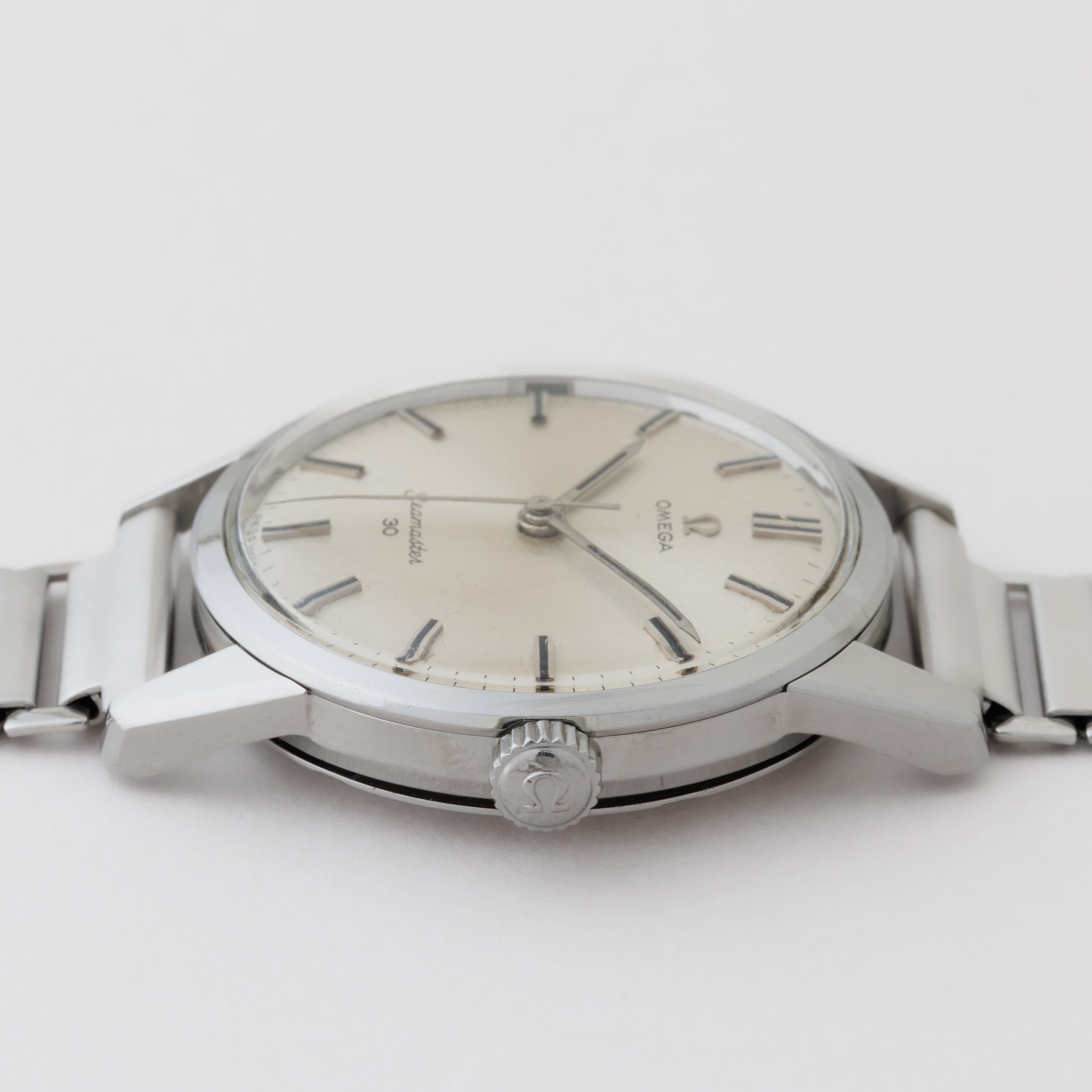 オメガ シーマスター30 手巻き 1963年製 30mmキャリバー Cal.286 社外バンブーブレス