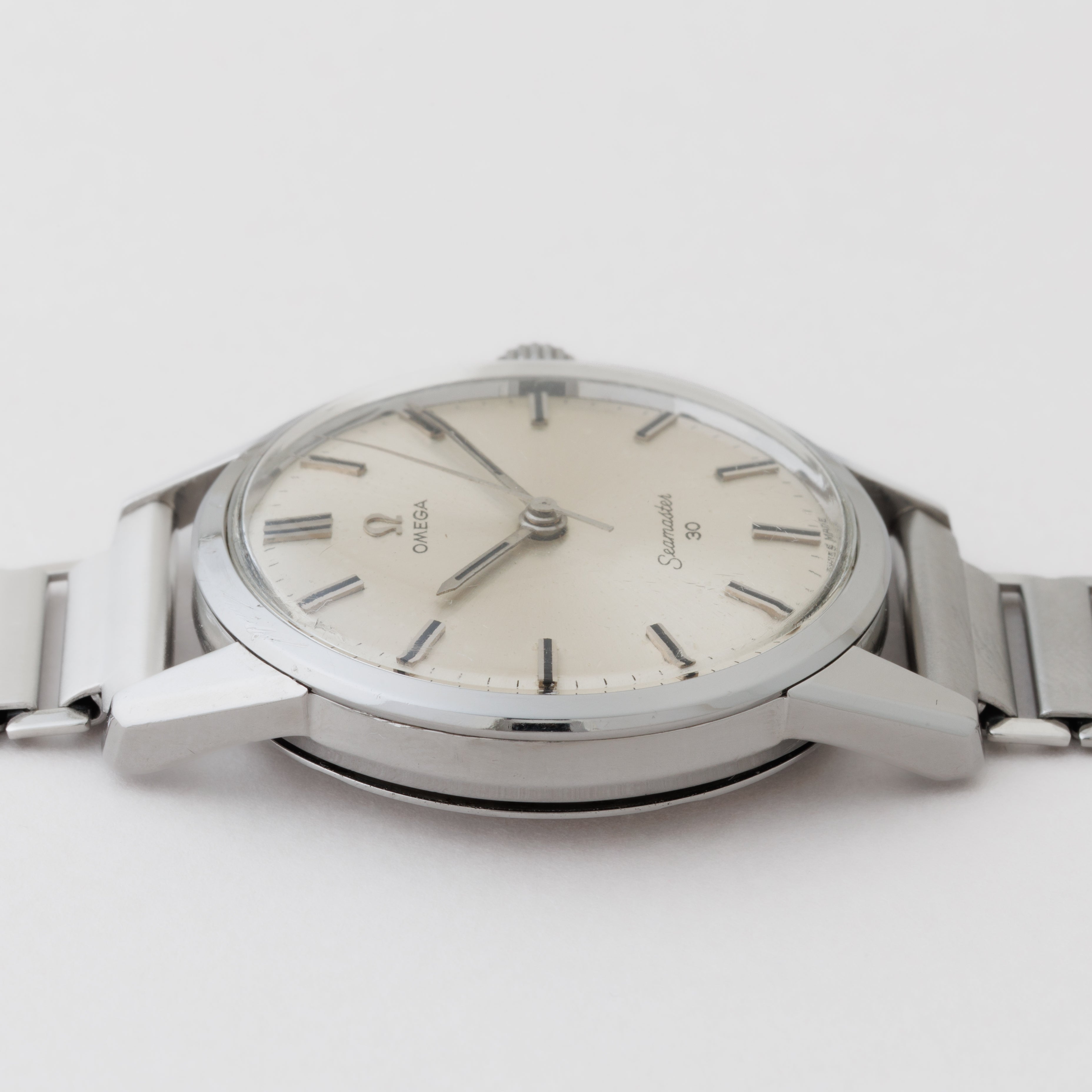 オメガ シーマスター30 手巻き 1963年製 30mmキャリバー Cal.286 社外バンブーブレス