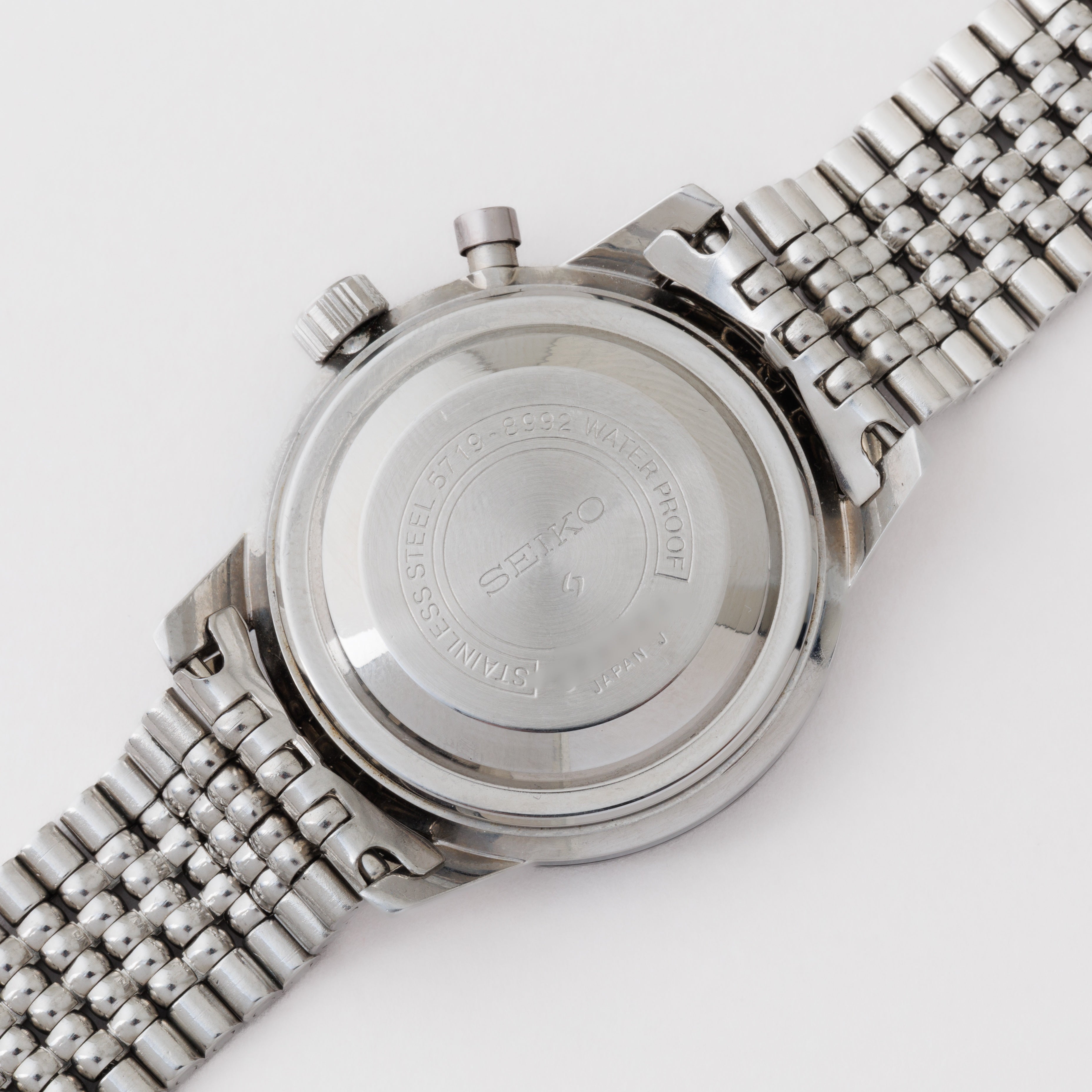 セイコー ワンプッシュクロノプラベゼル ニアミントコンディション 1968年製 Ref.5719-8992 Cal.5719A　ブレス付き