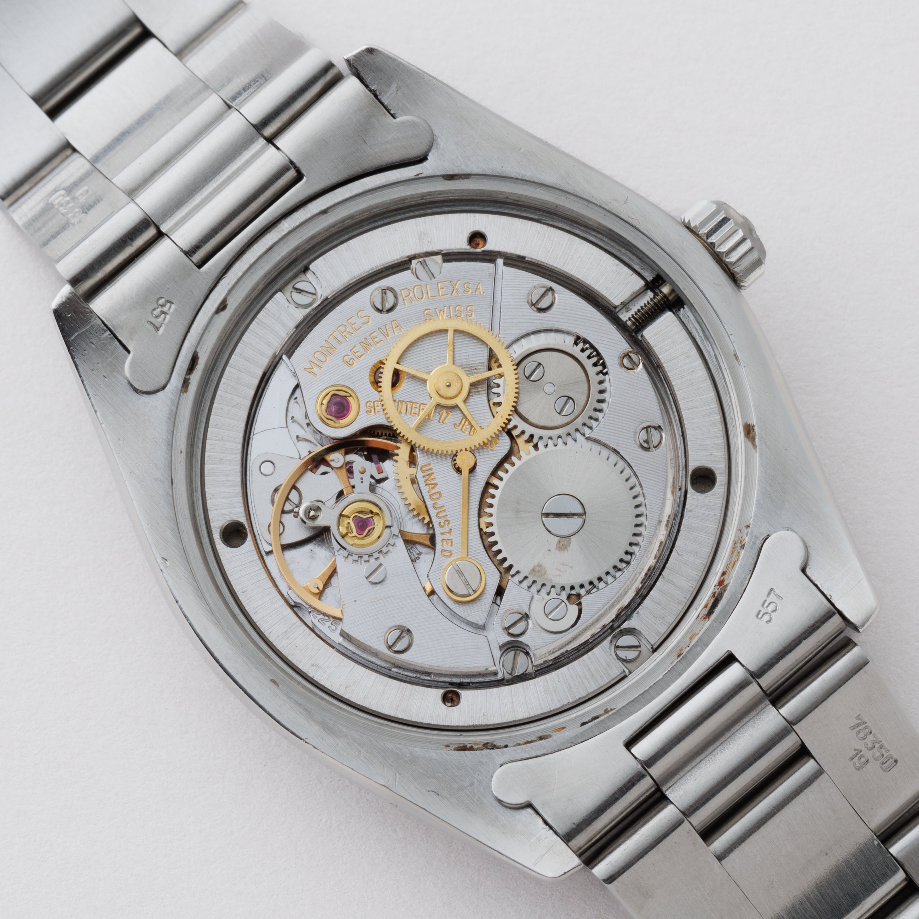 ロレックス オイスター 1981年製 Ref.6694 手巻き Cal.1225 ブラックダイヤル