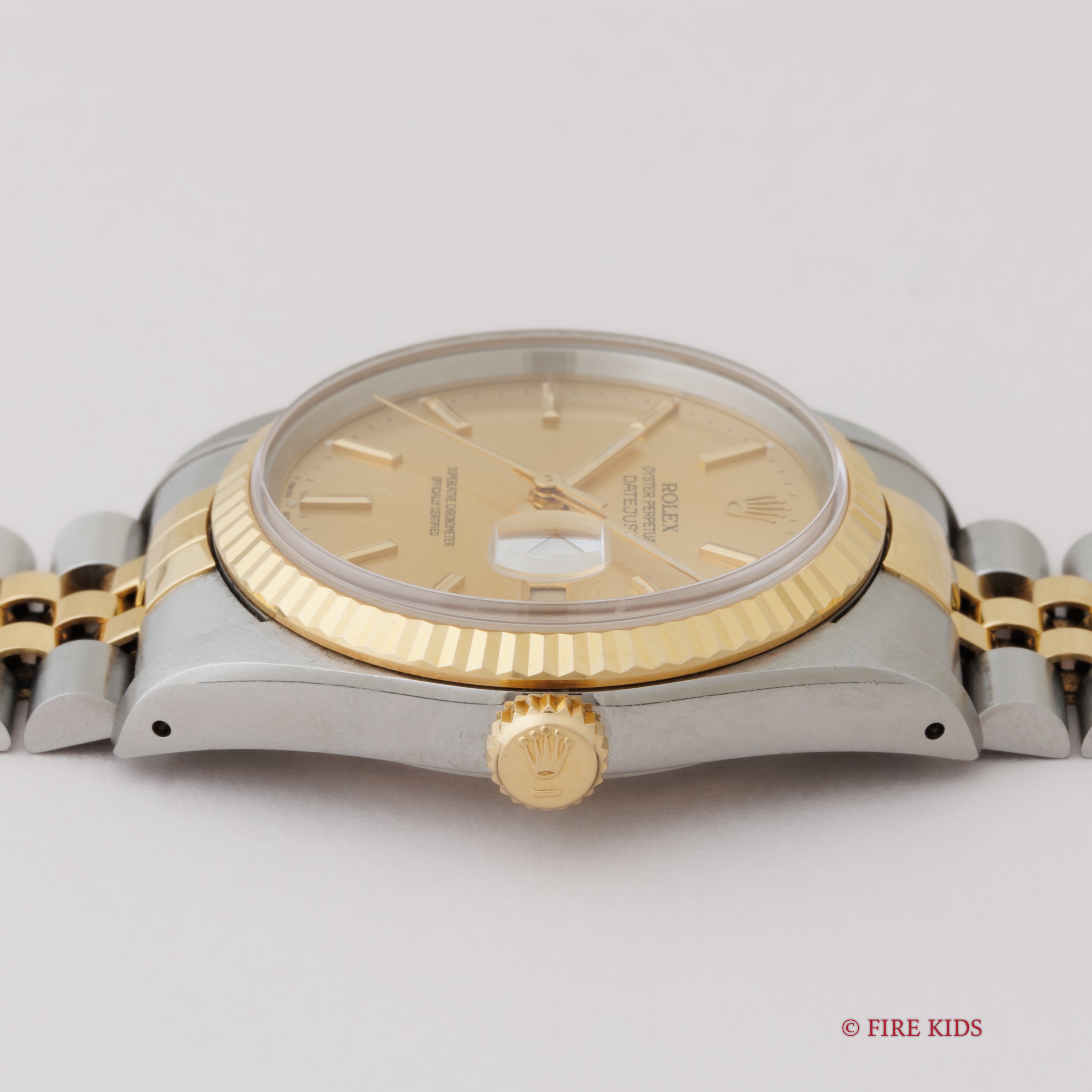 ROLEX 16013 コンビジュビリーブレス　デイトジャスト　16233 YG ロレックス デイトジャスト コンビ 1991年製 Ref.16233 箱
