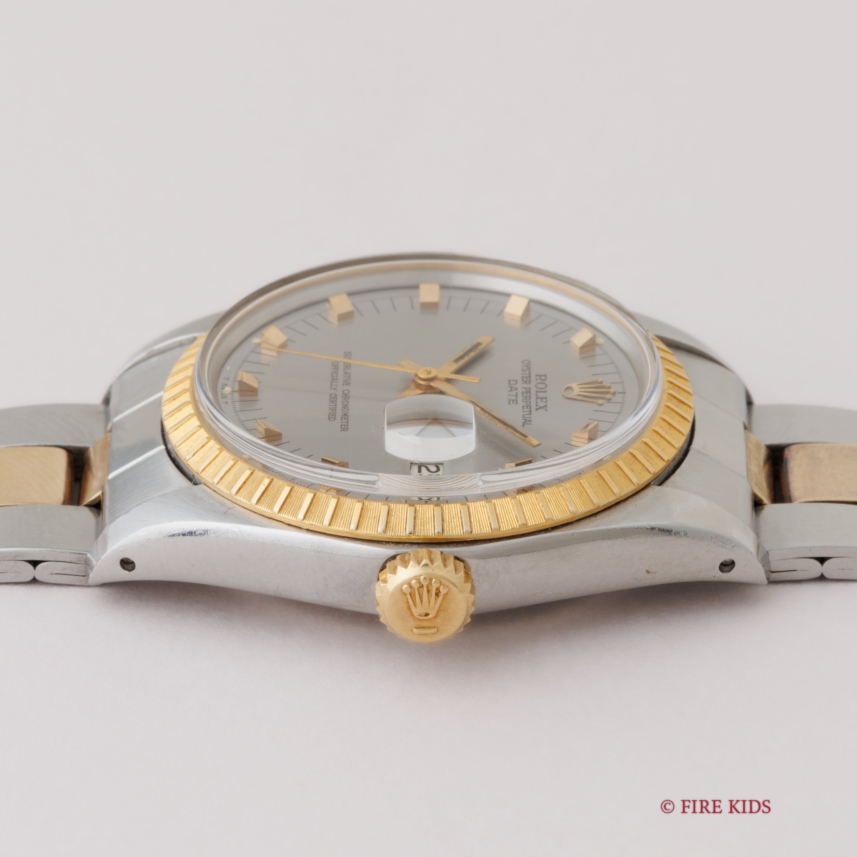 未使用✨全て純正品❣️ROLEX ロレックス 4コマ 18K金無垢、付属品セット✨ ROLEX ロレックス ”ミラーダイヤル K18YG無垢 ビッグバブル Ref.6284