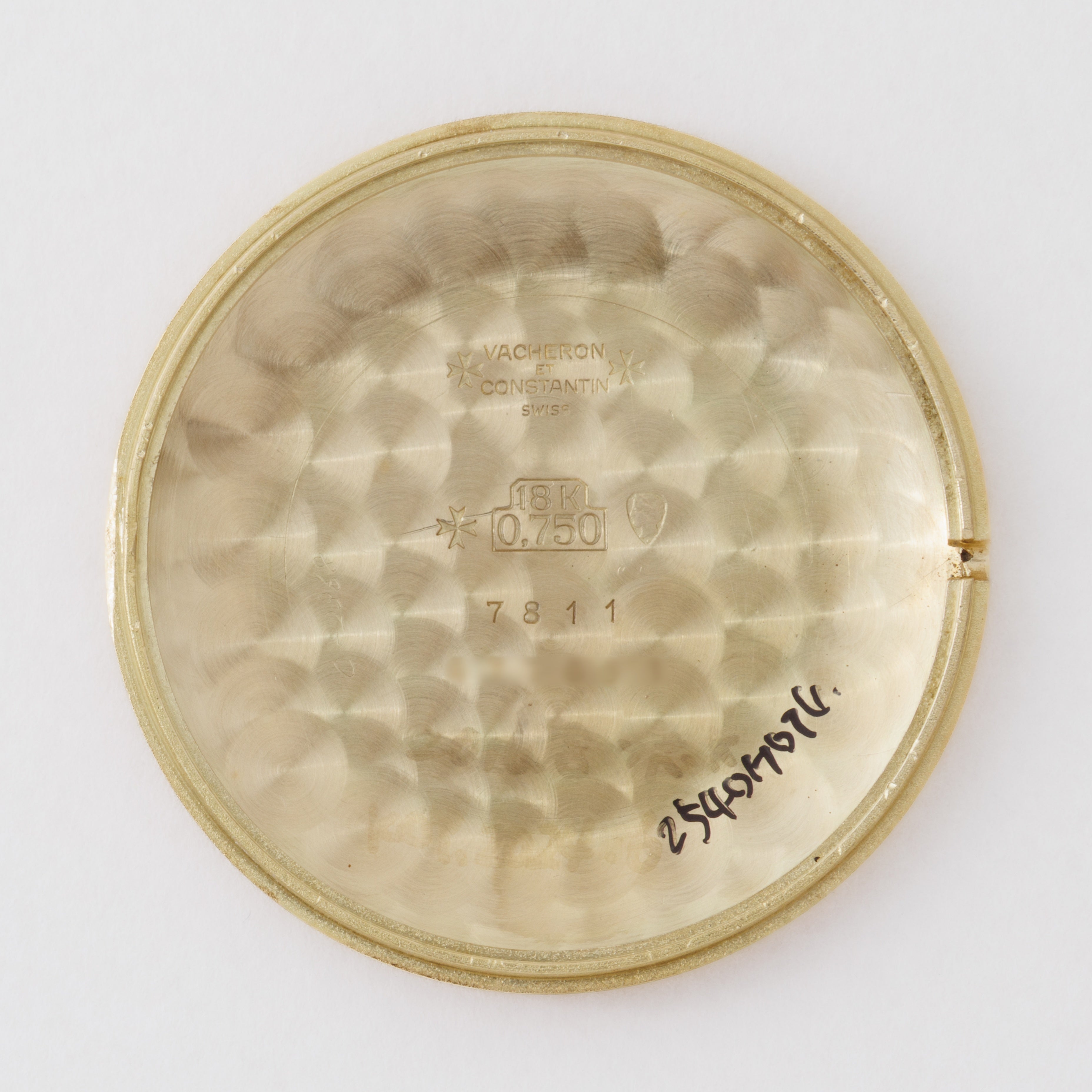 ヴァシュロン・コンスタンタン ラウンドケース 18金無垢 Ref.7811 Cal.K1014
