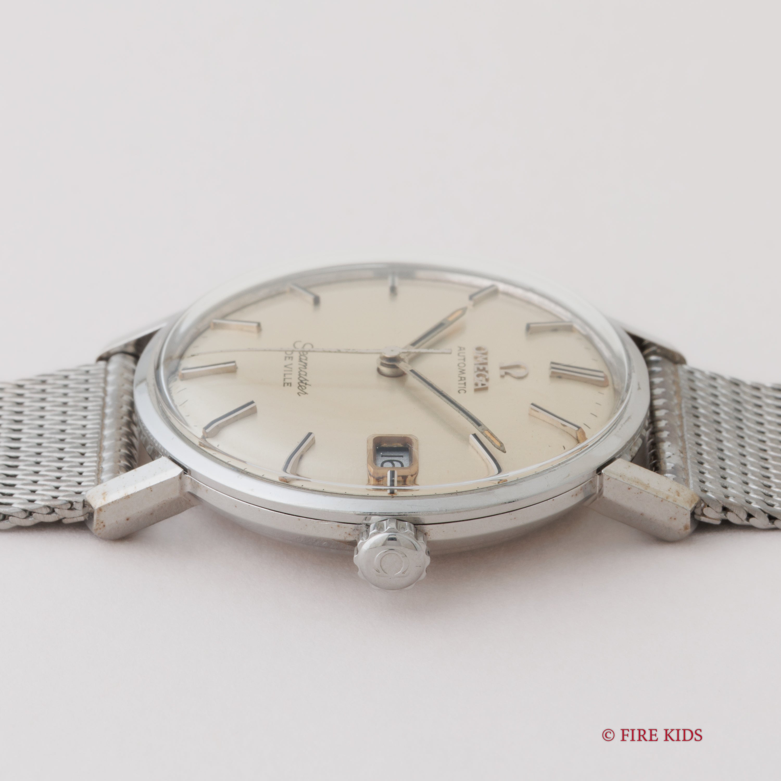 オメガシーマスター　父の日に！景品ご褒美記念日❗️インテリア新生活レトロ オメガ シーマスター 1962年製 オートマチック 純正ブレスレット付き