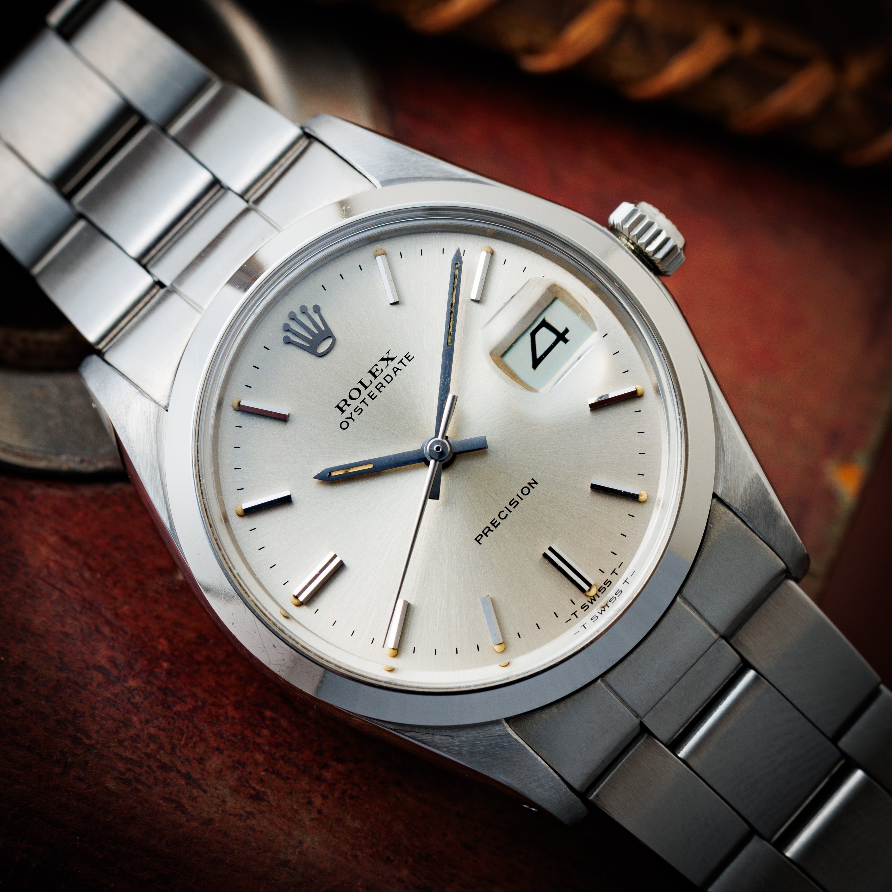 SELECT INC. [ROLEX レア.シルバー 縦ヘアライン文字盤 1960年代
