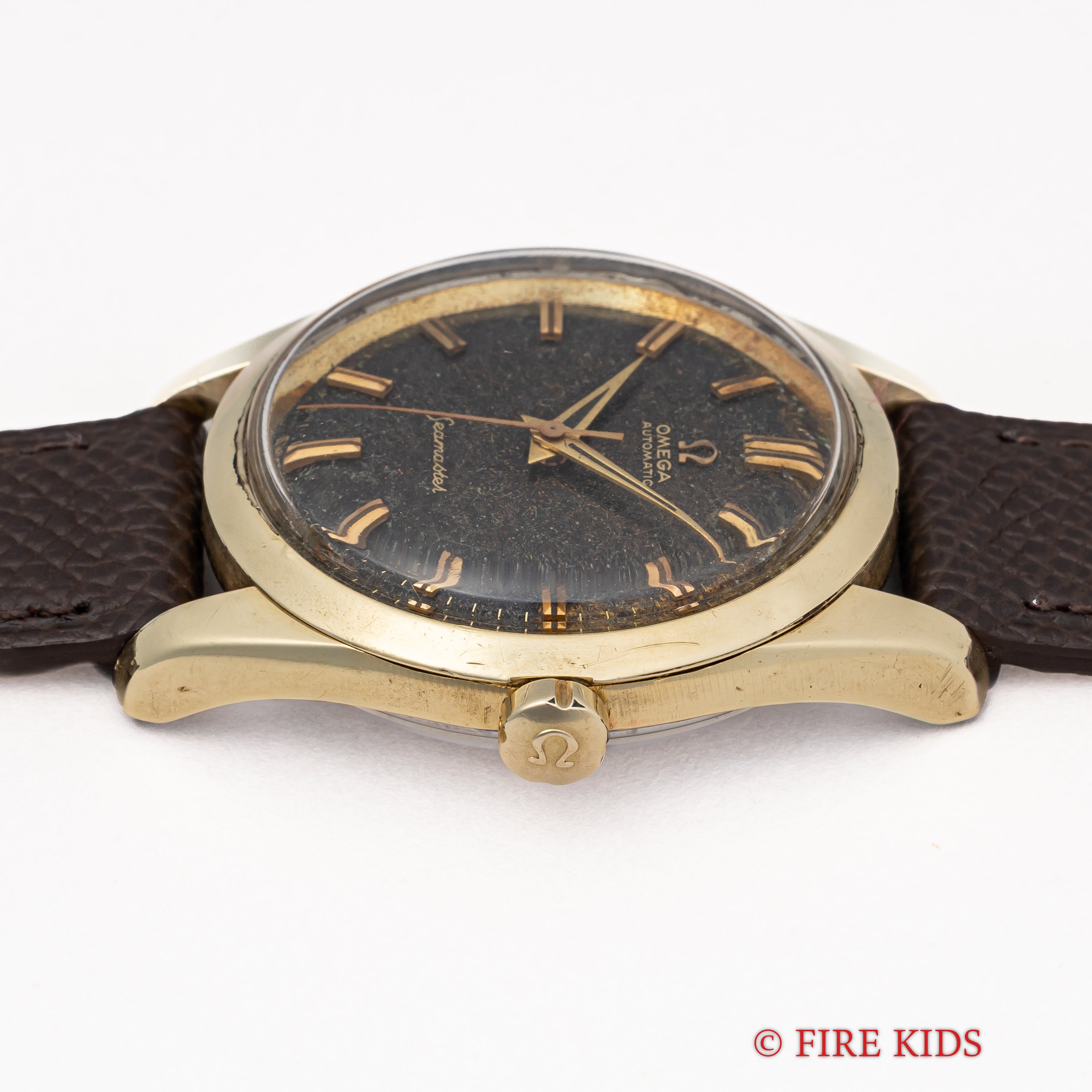 オメガ シーマスター ビッグシーホース 1958年製 Ref.2975-1SC ギルトダイヤル トップゴールド