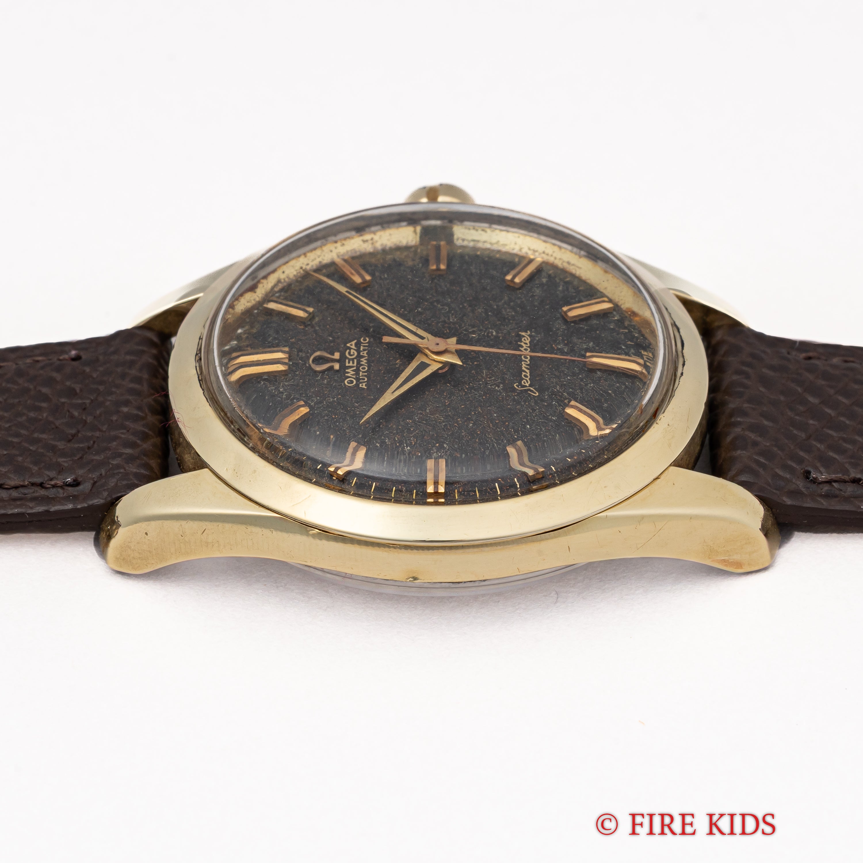 オメガ シーマスター ビッグシーホース 1958年製 Ref.2975-1SC ギルトダイヤル トップゴールド