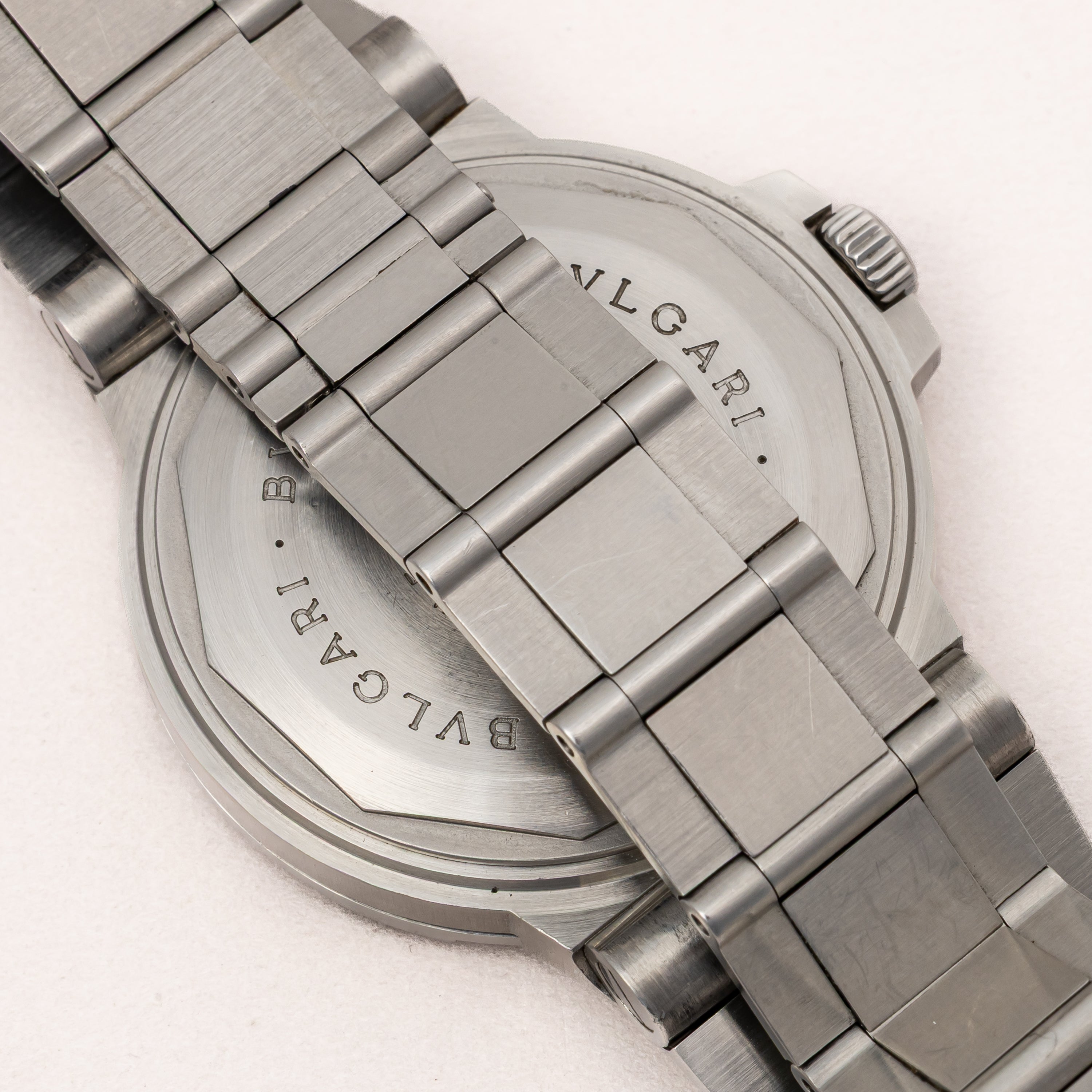 ブルガリ 1996年販売ギャラ付 スクーバ ダイバーモデル 箱、1990年代製